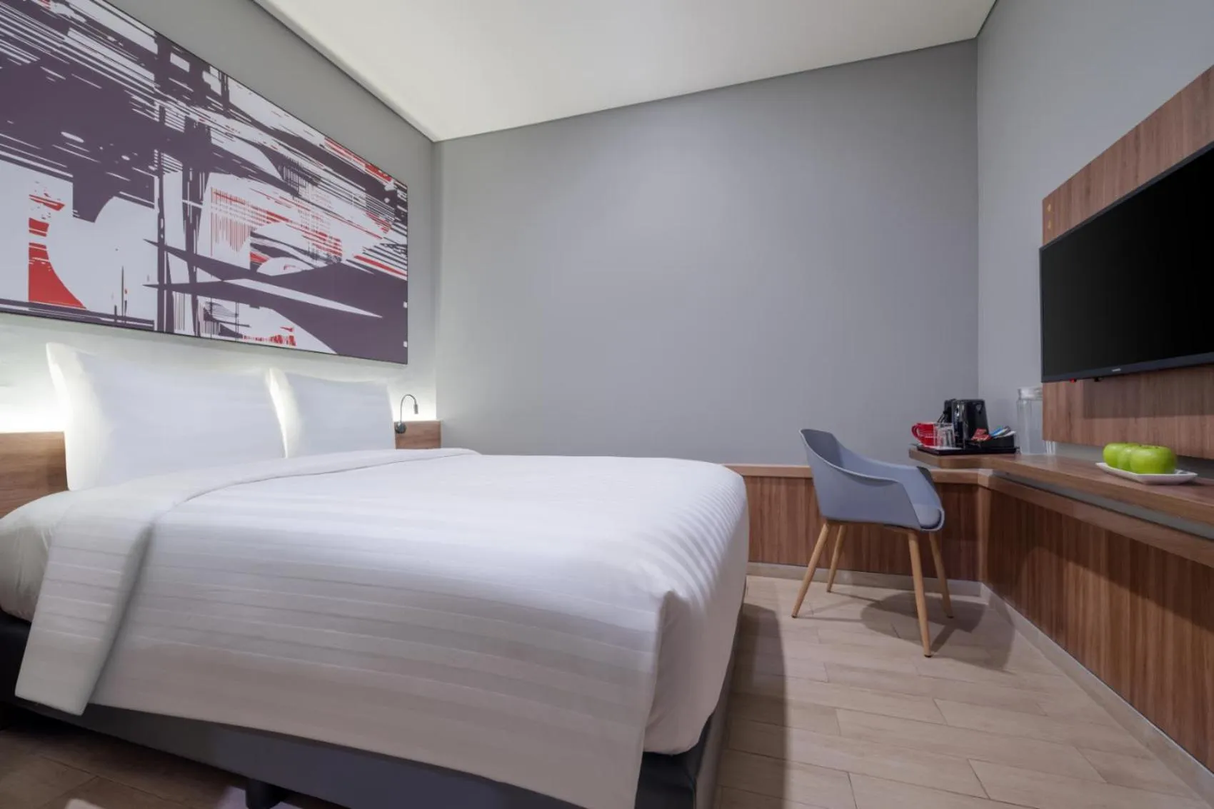 Bedroom in Hotel Neo Plus Airport Jakarta