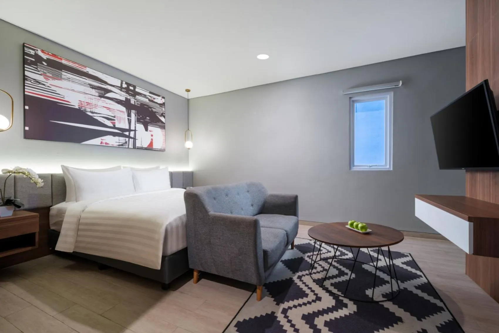 Bedroom in Hotel Neo Plus Airport Jakarta