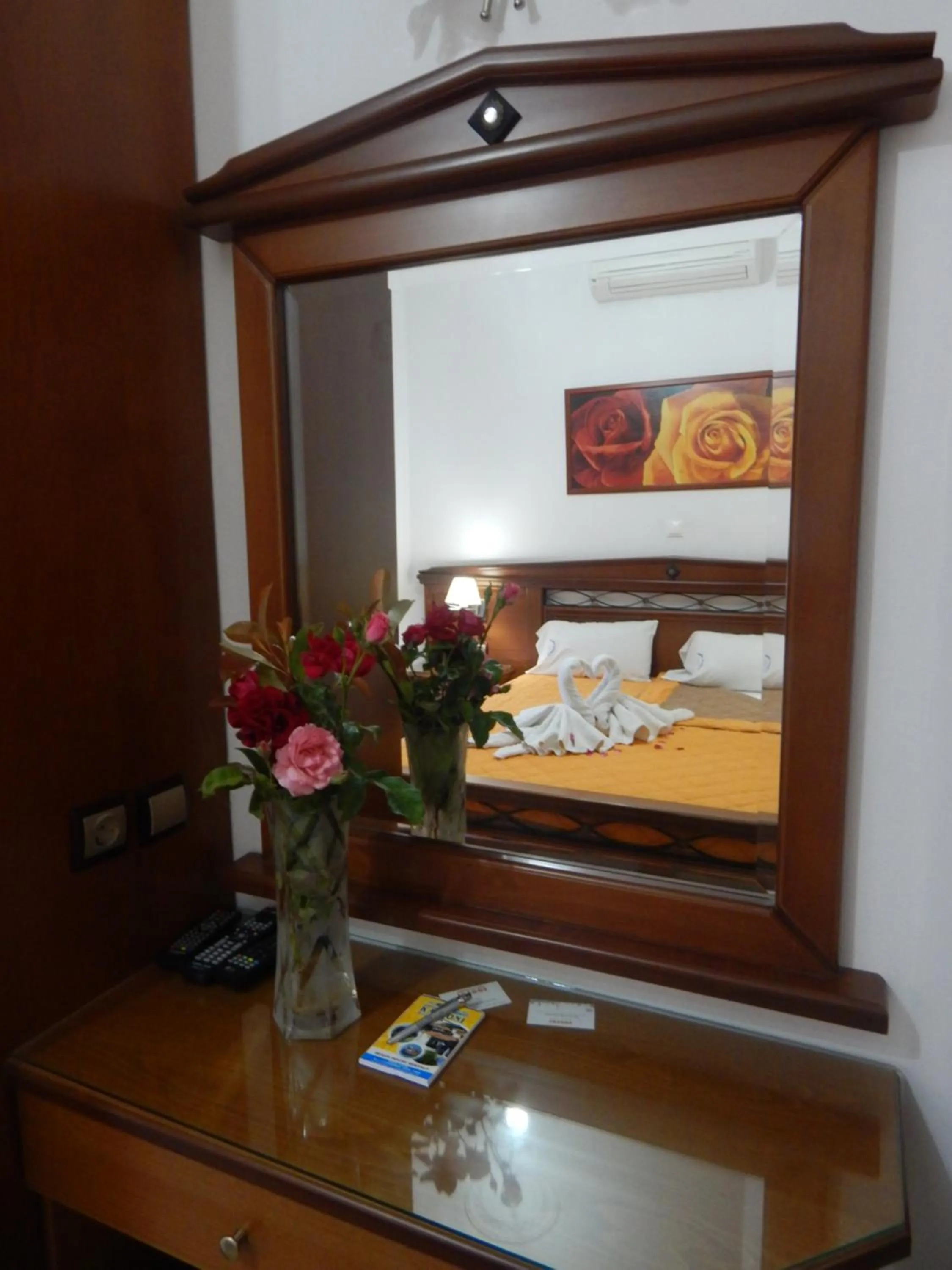 Bedroom, Bed in Kalloni village apartments
