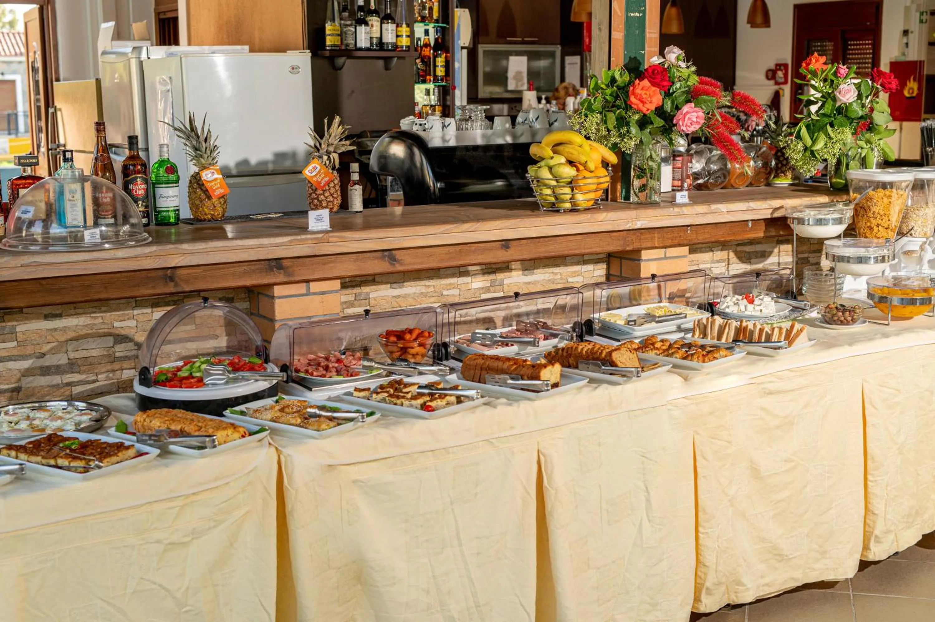 Breakfast in Kalloni village apartments