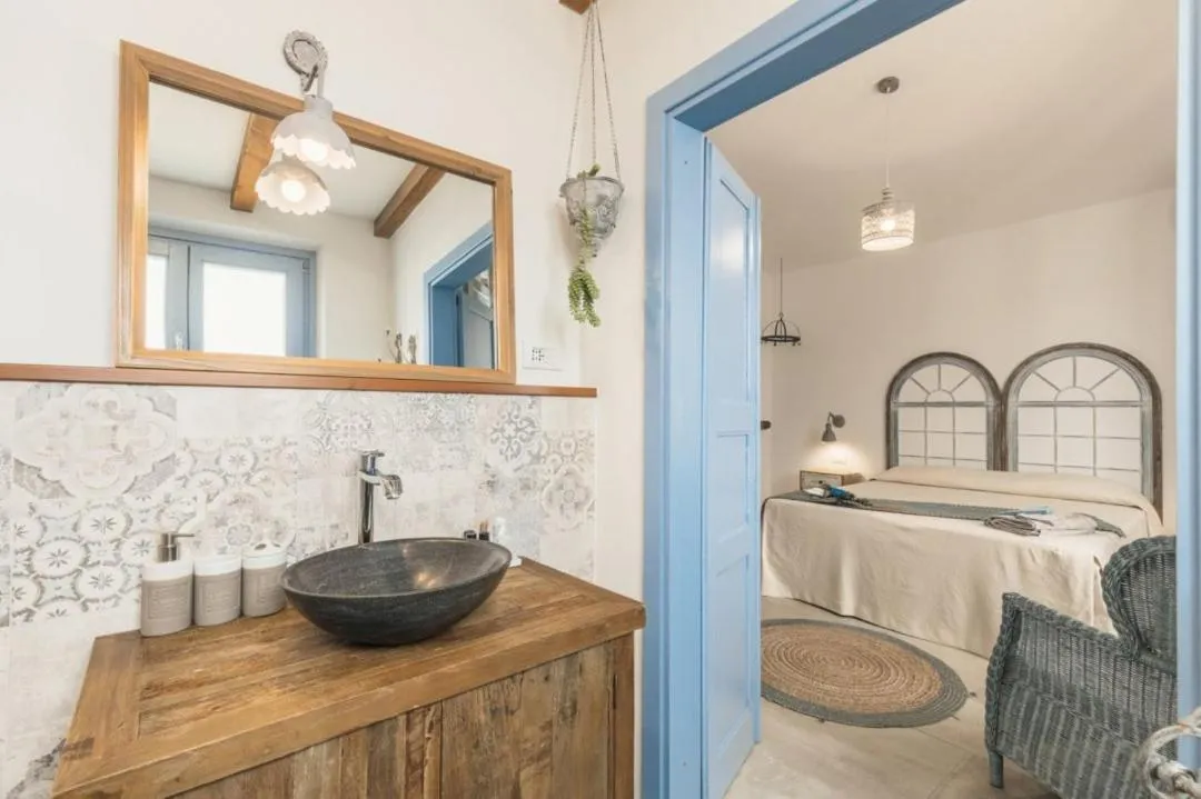 Bathroom in B&B Antico Telaio