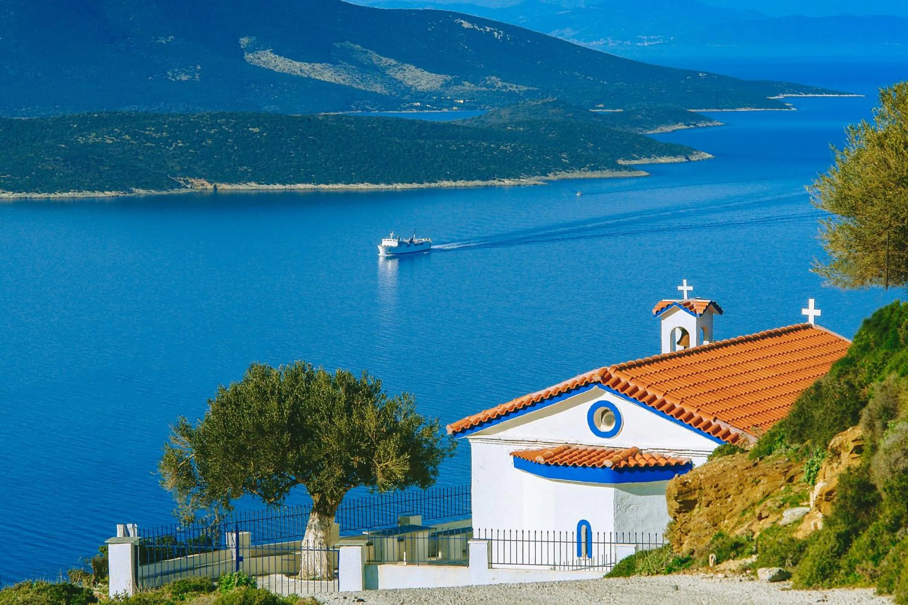 Natural landscape in Marmari Bay Hotel