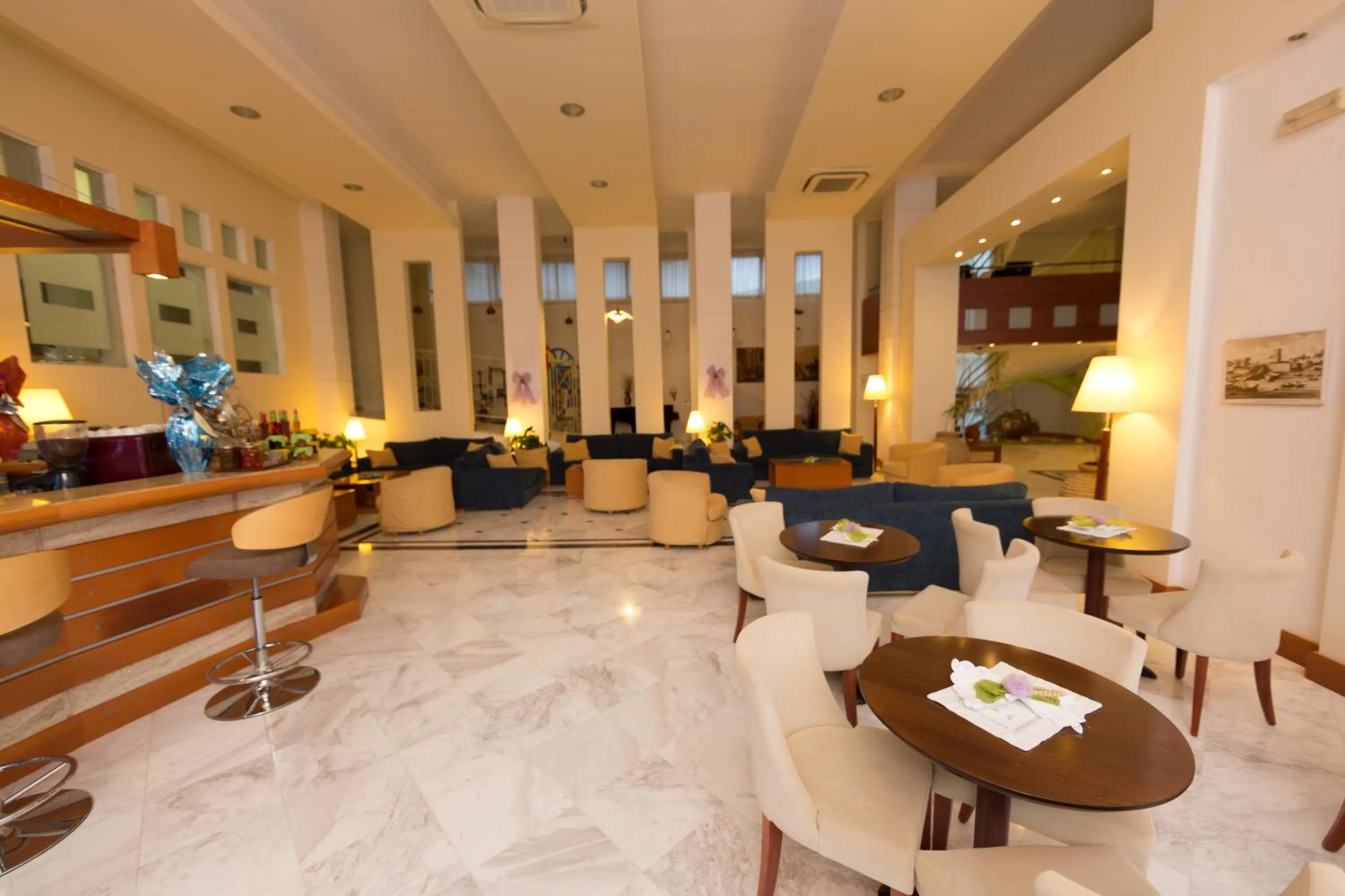 Lounge or bar in Marmari Bay Hotel