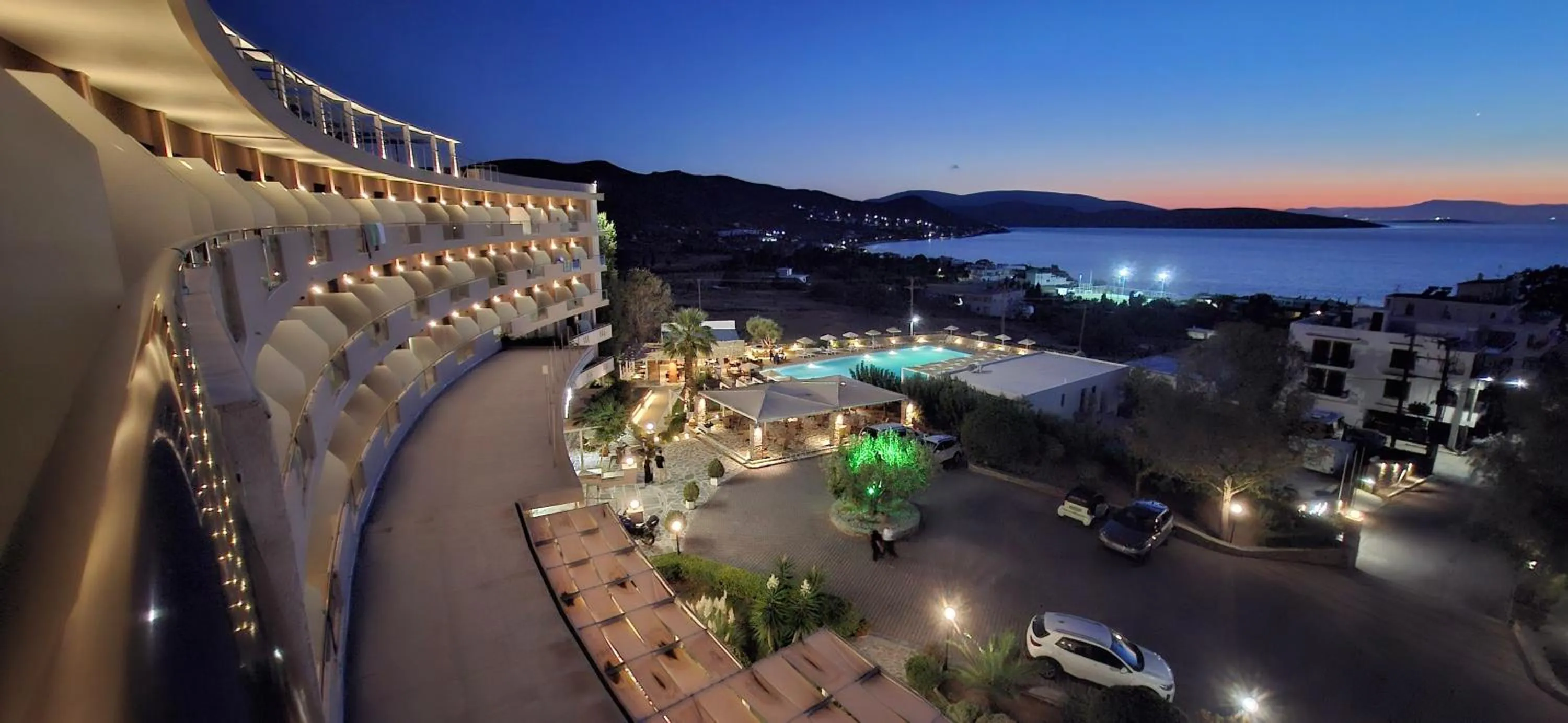 Night in Marmari Bay Hotel