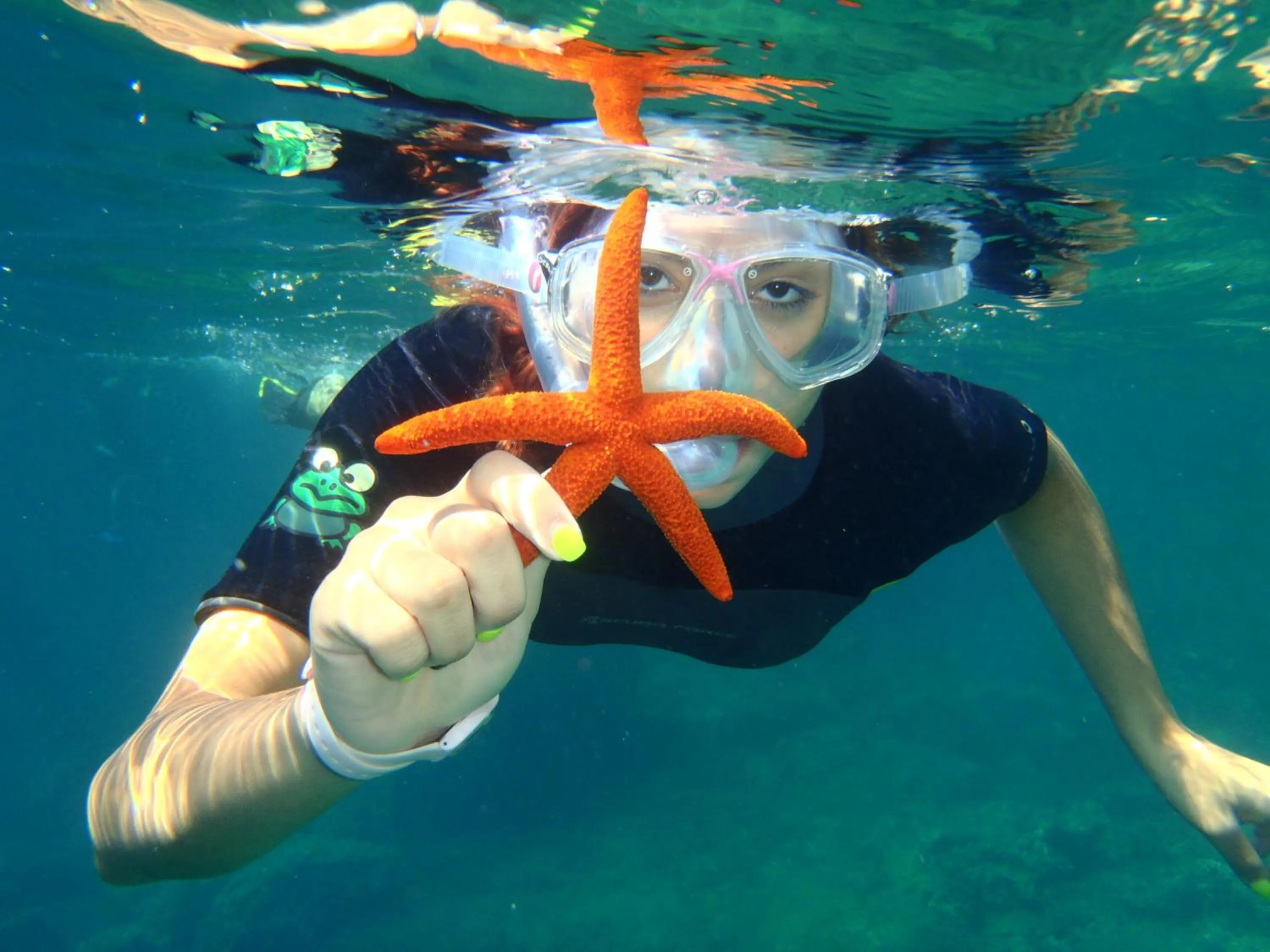 Snorkeling in Marmari Bay Hotel
