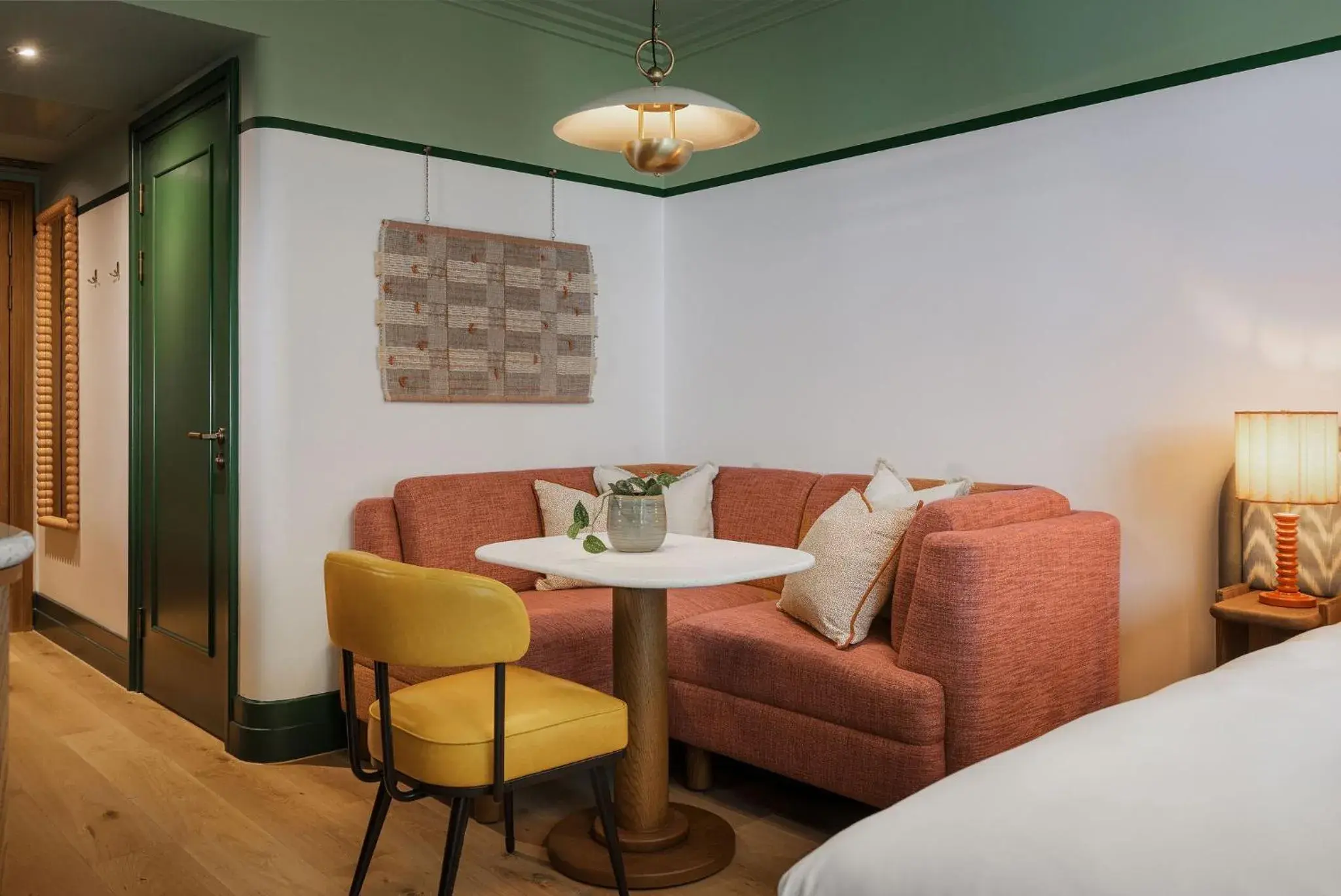 Living room, Bed in The July - London Victoria Living room, Bed in The July - London Victoria