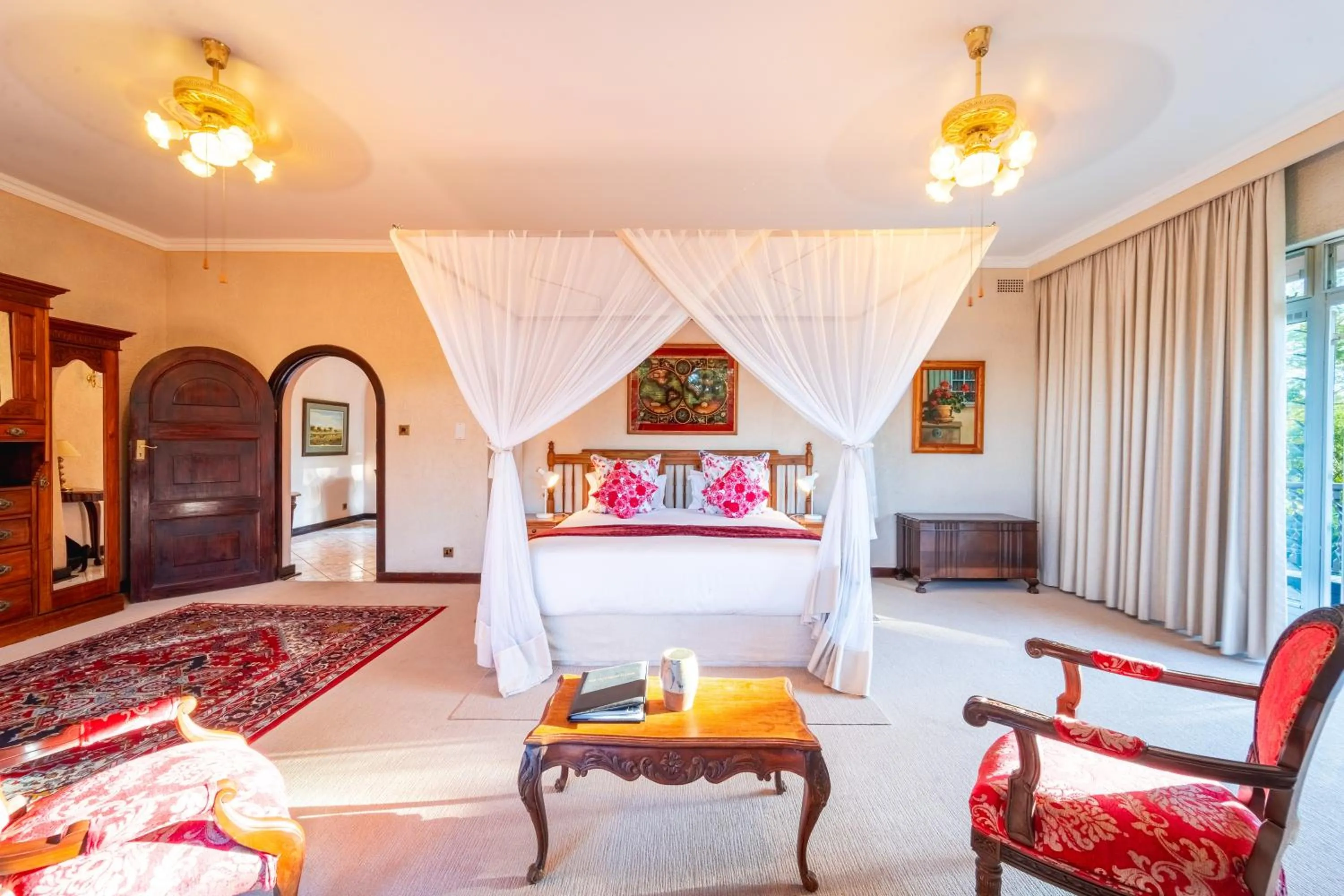 Bedroom, Bed in The Victorian Manor