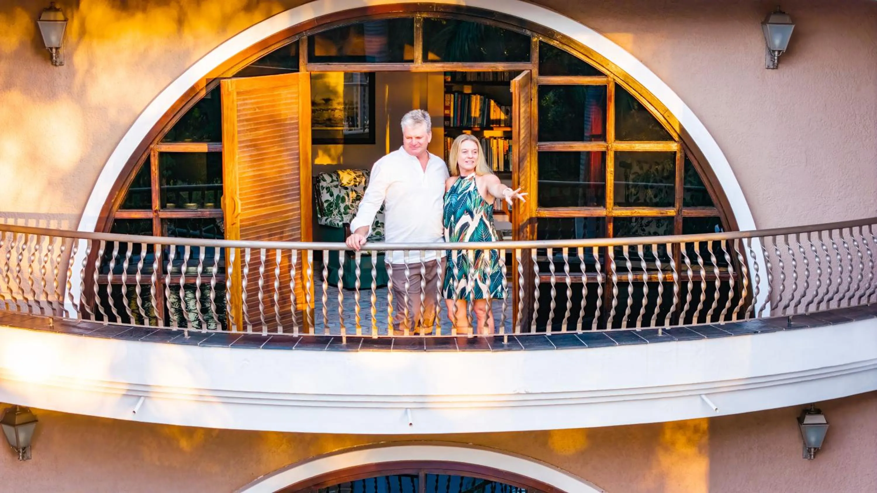 Balcony/Terrace in The Victorian Manor