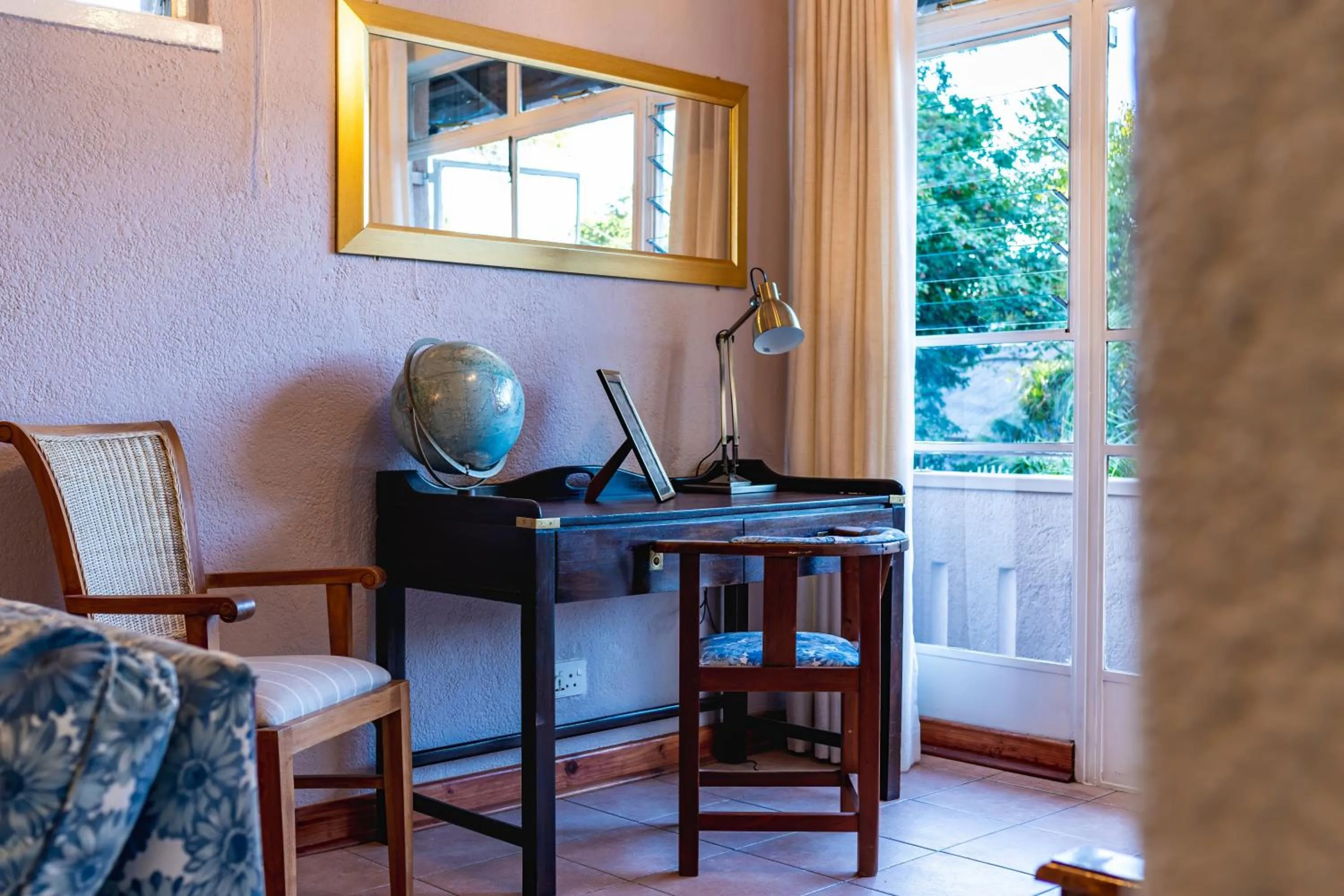 Seating area in The Victorian Manor