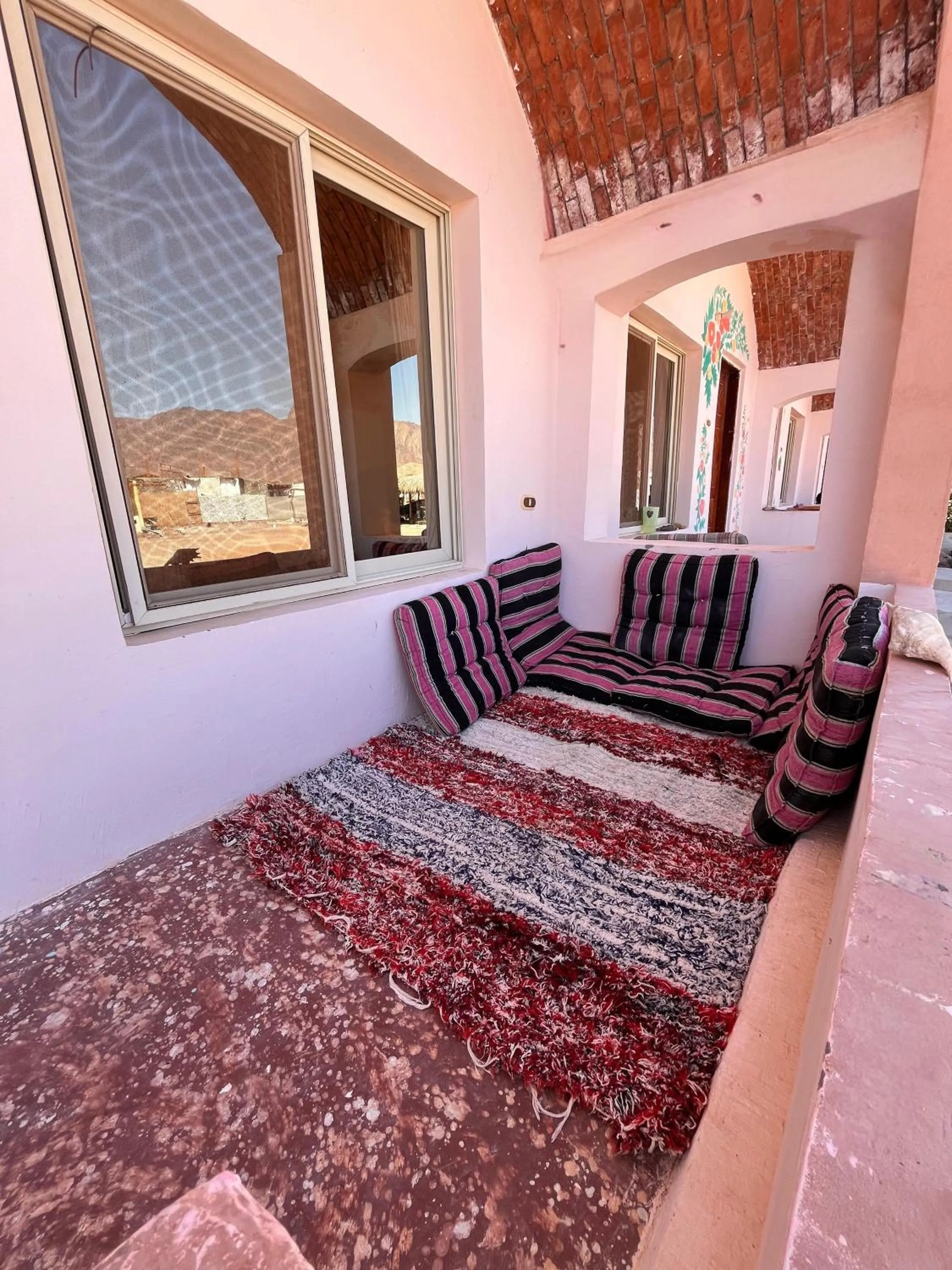 Seating area, Bed in ACACIA Camp