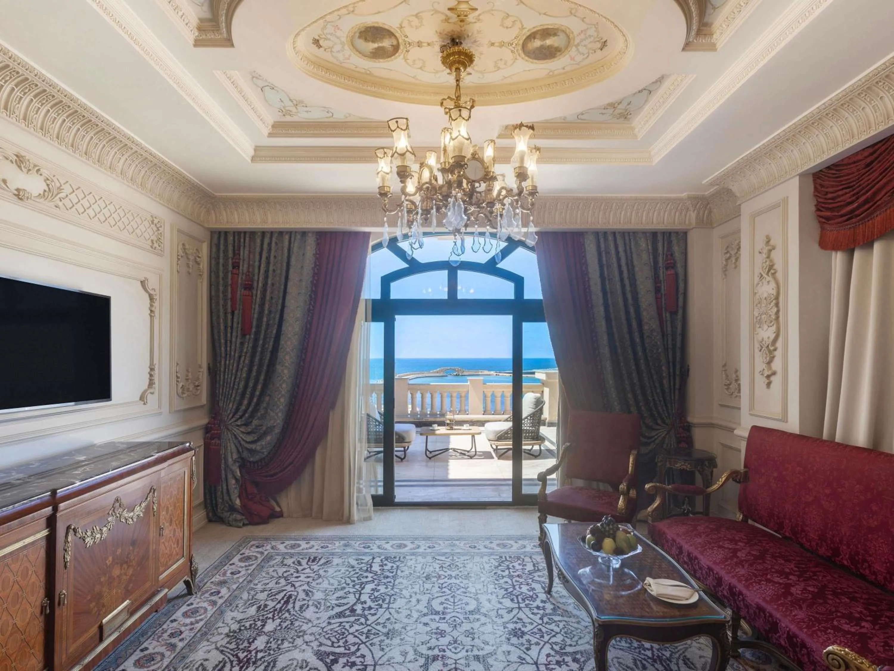 Bedroom in Rixos Montaza Alexandria