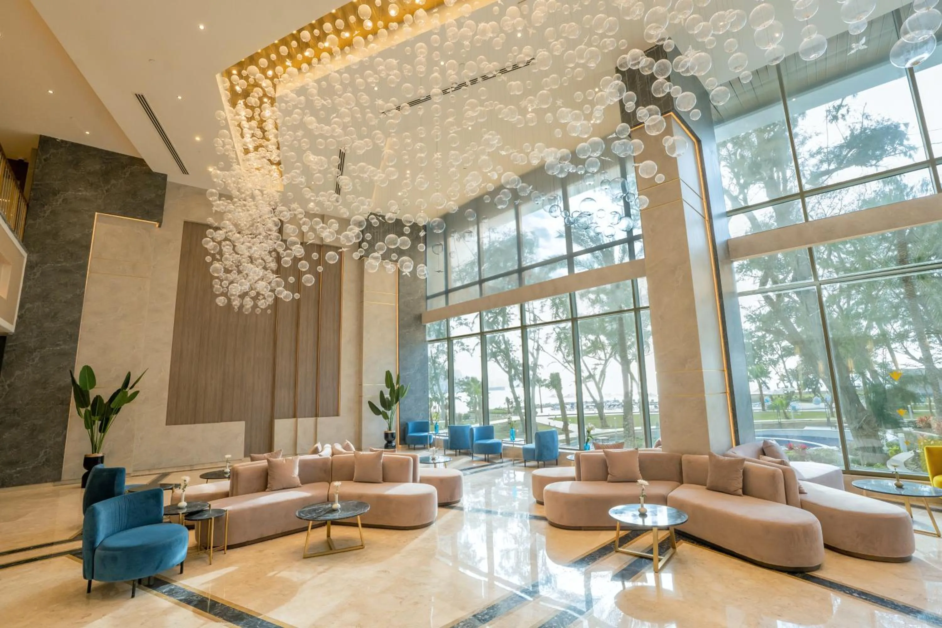 Lobby or reception in Rixos Montaza Alexandria