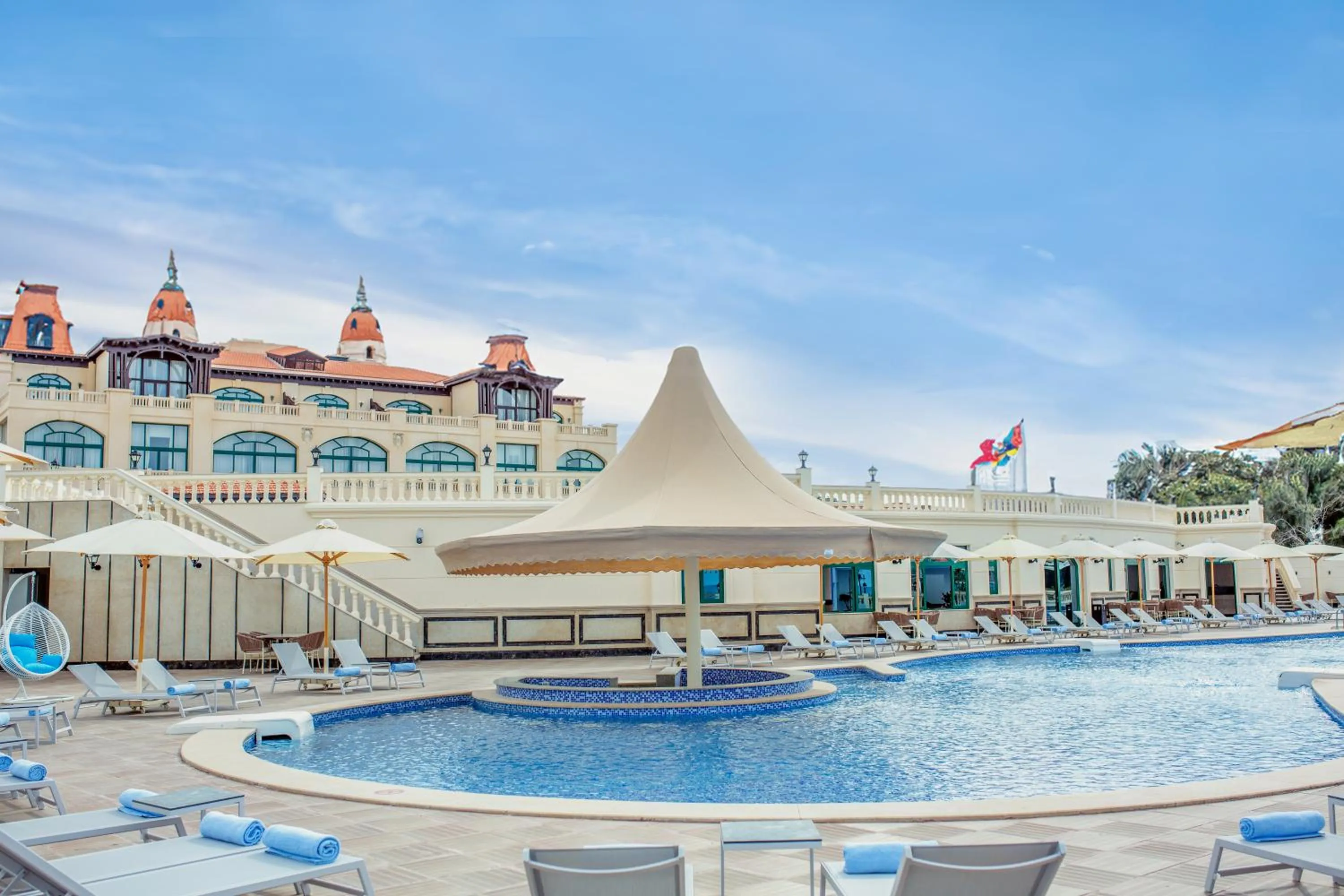 Swimming pool in Rixos Montaza Alexandria