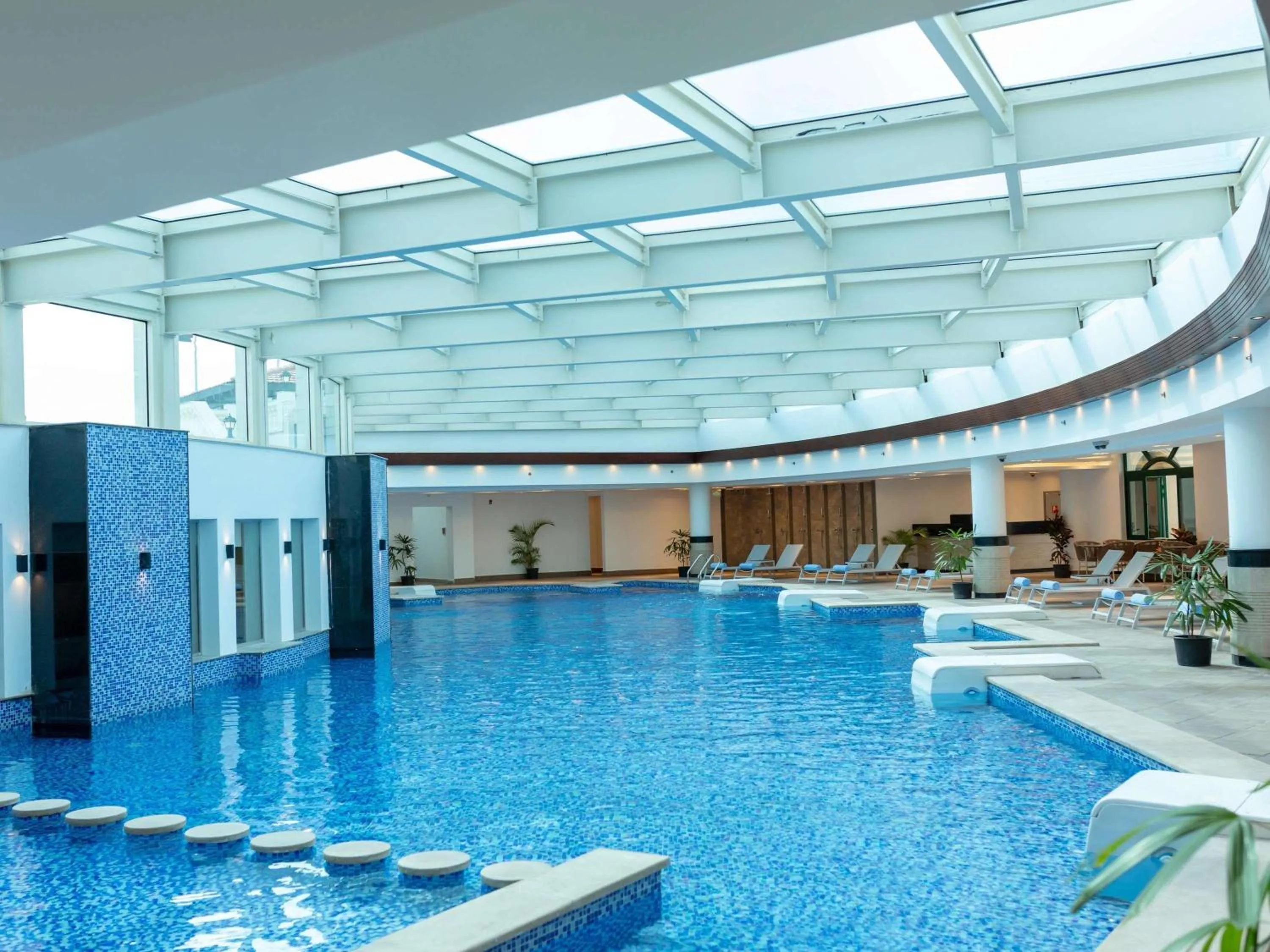 Pool view in Rixos Montaza Alexandria