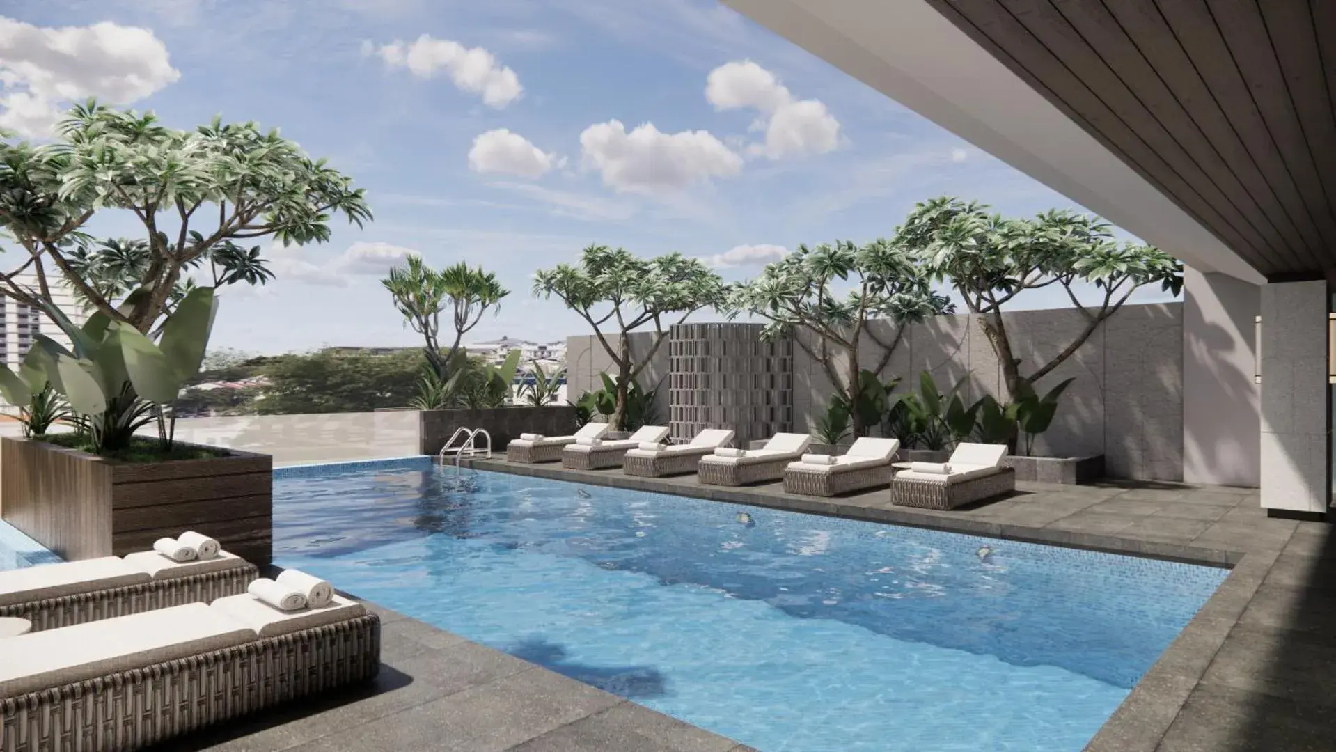 Swimming pool in Mercure Madiun Swimming pool in Mercure Madiun