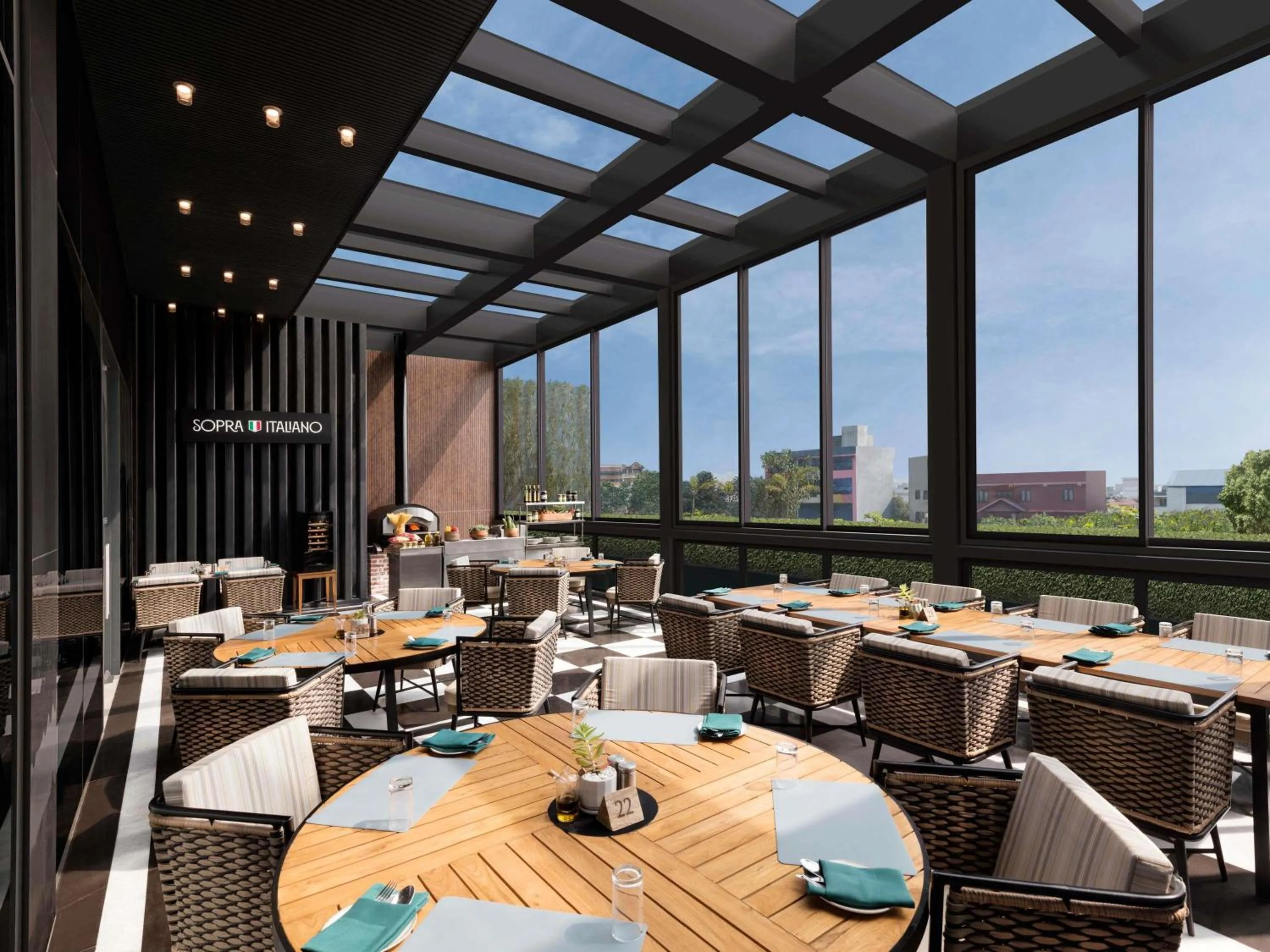 Restaurant/places to eat in Mercure Kathmandu Sukedhara Heights