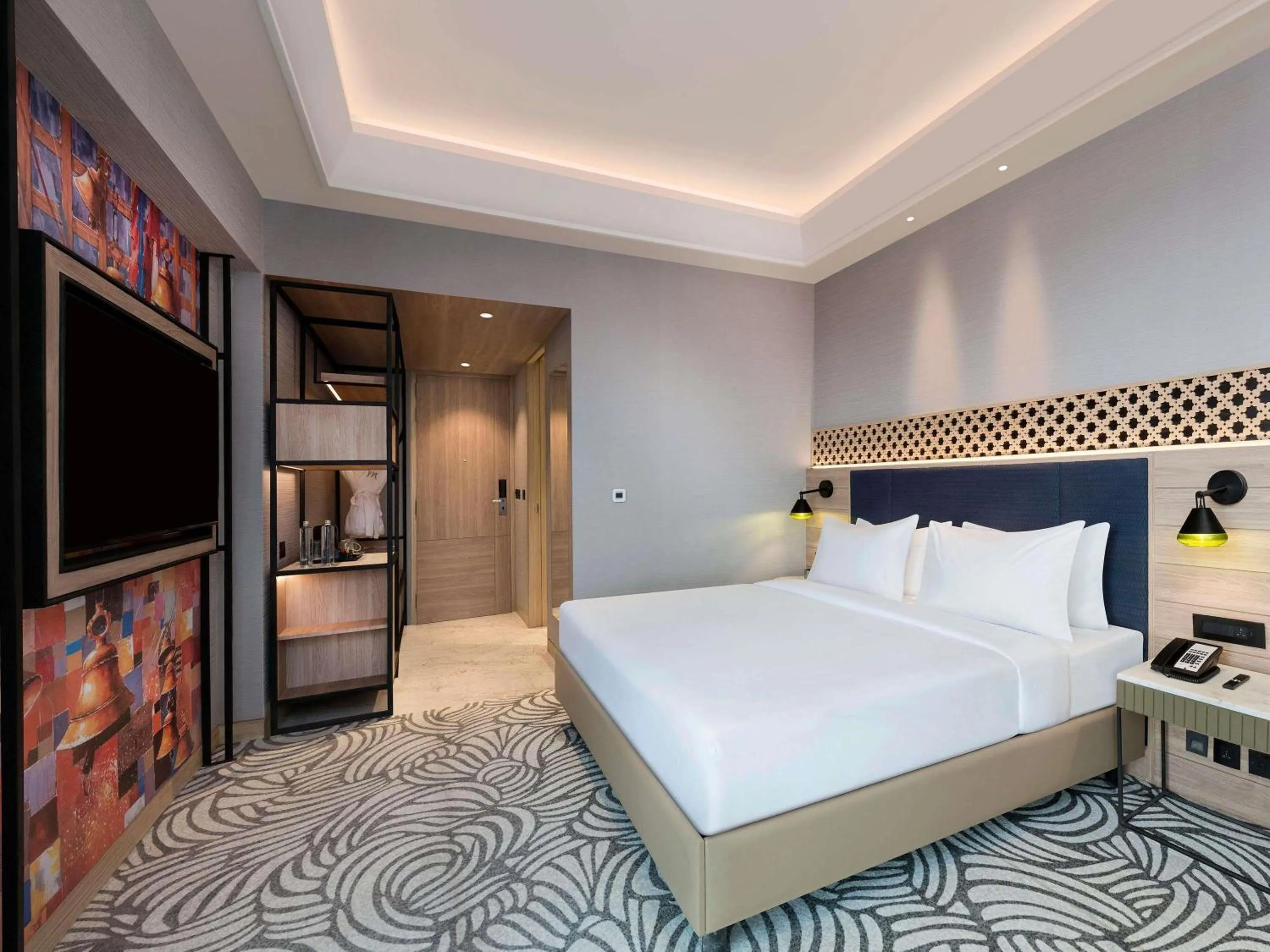 Bedroom, Bed in Mercure Kathmandu Sukedhara Heights