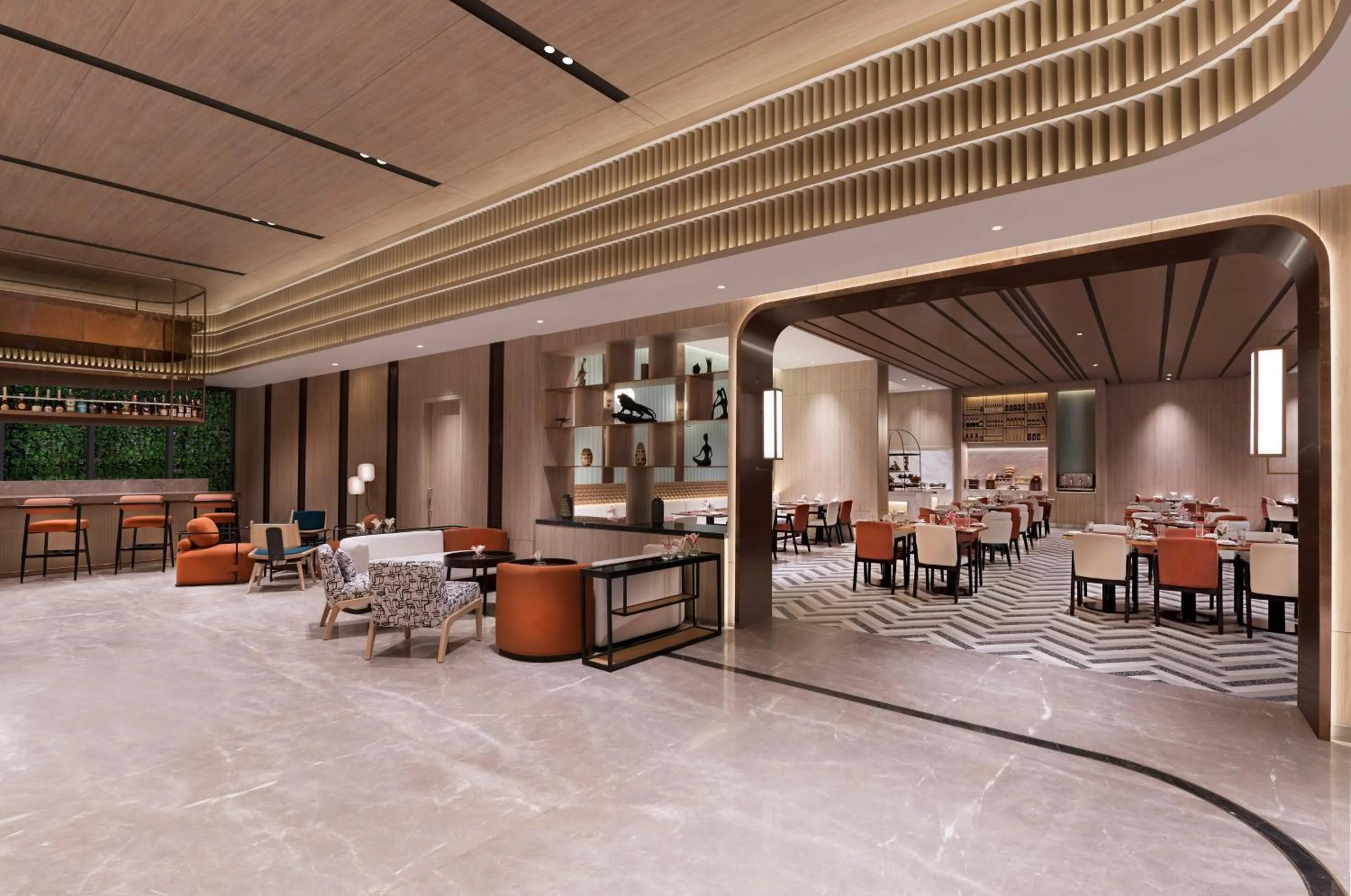 Lobby or reception in Mercure Kathmandu Sukedhara Heights