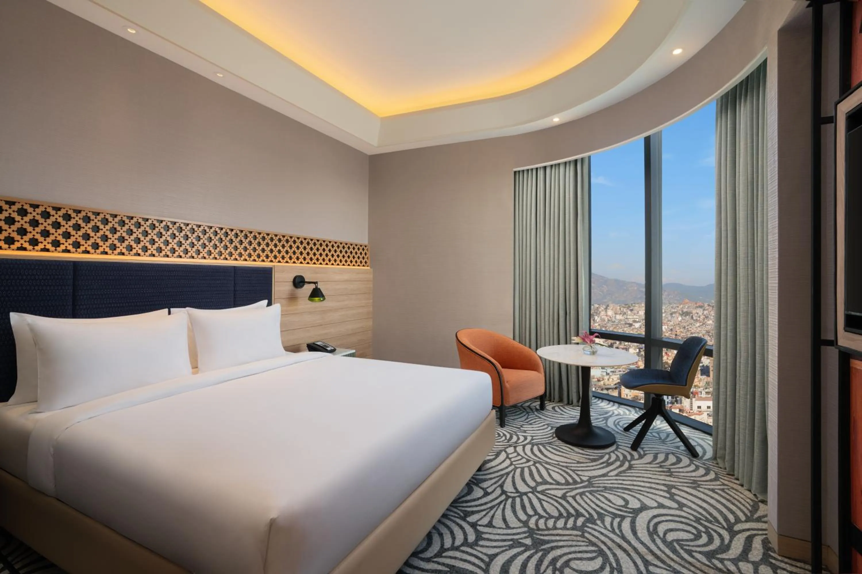 Bed in Mercure Kathmandu Sukedhara Heights