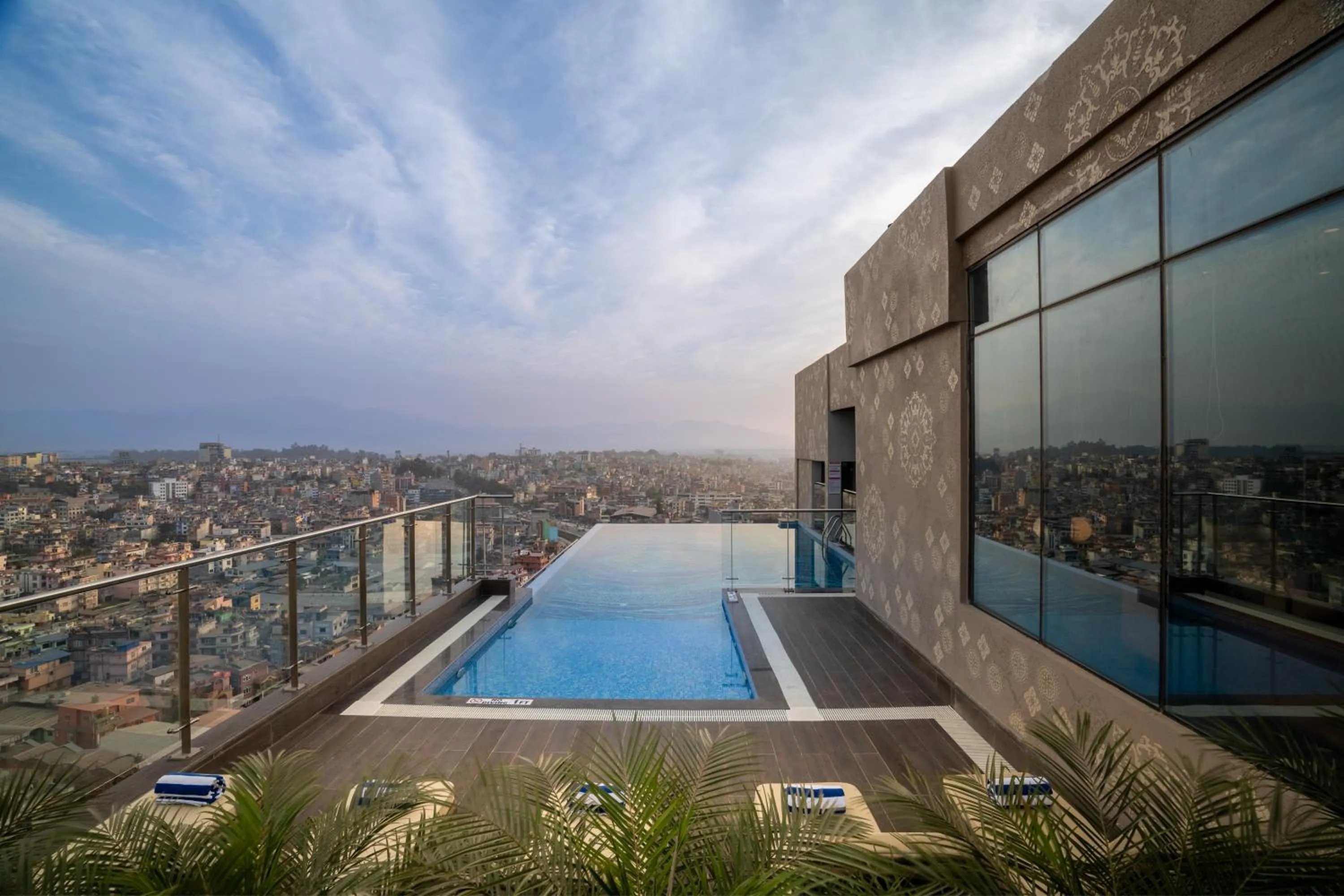 Swimming pool in Mercure Kathmandu Sukedhara Heights