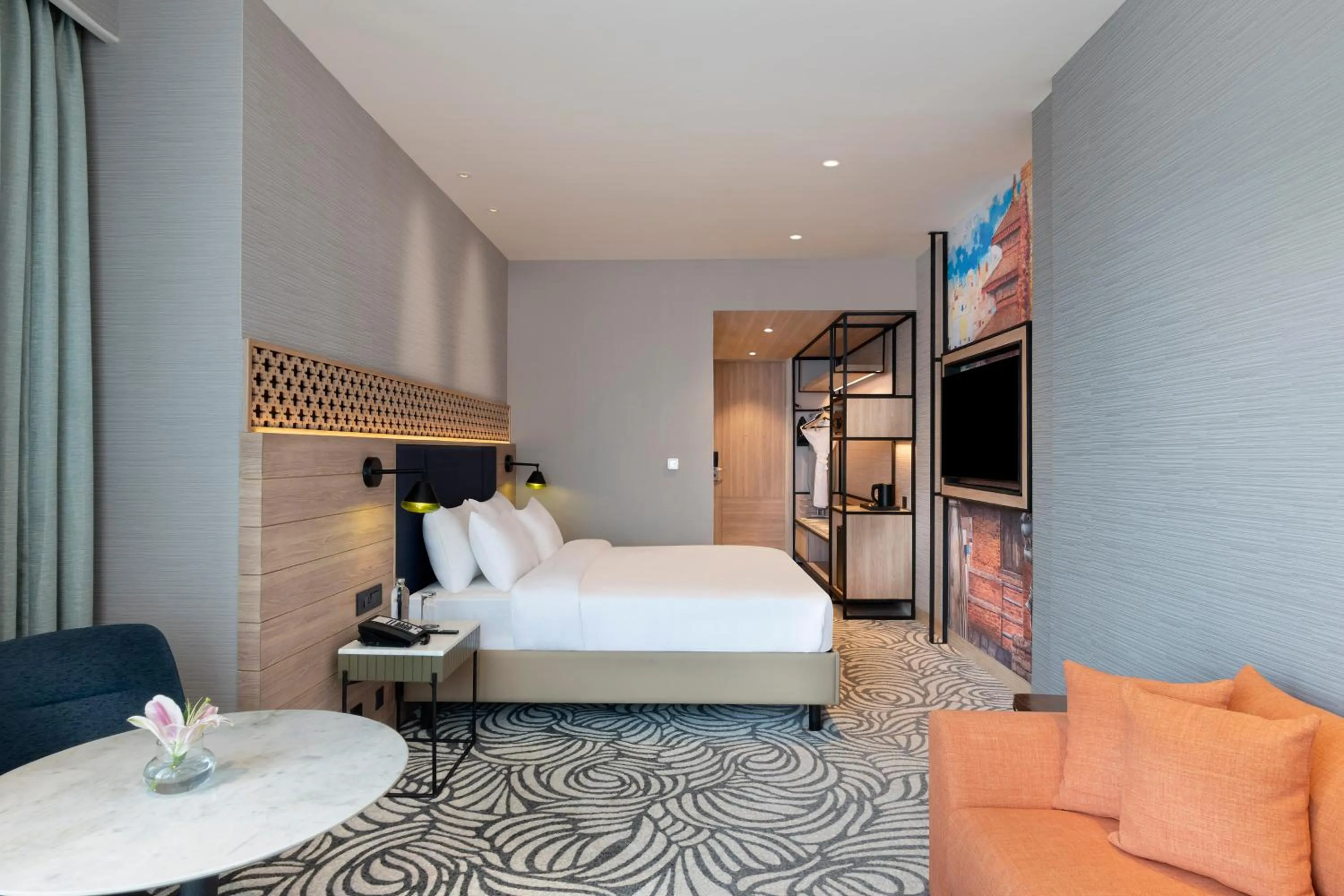 Bed in Mercure Kathmandu Sukedhara Heights