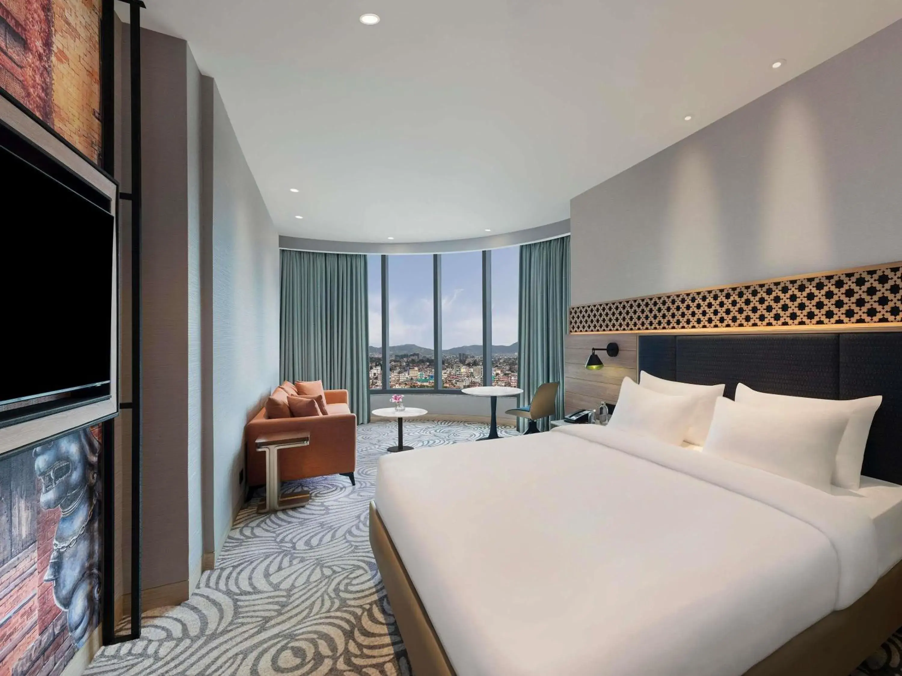 Bedroom, Bed in Mercure Kathmandu Sukedhara Heights Bedroom, Bed in Mercure Kathmandu Sukedhara Heights