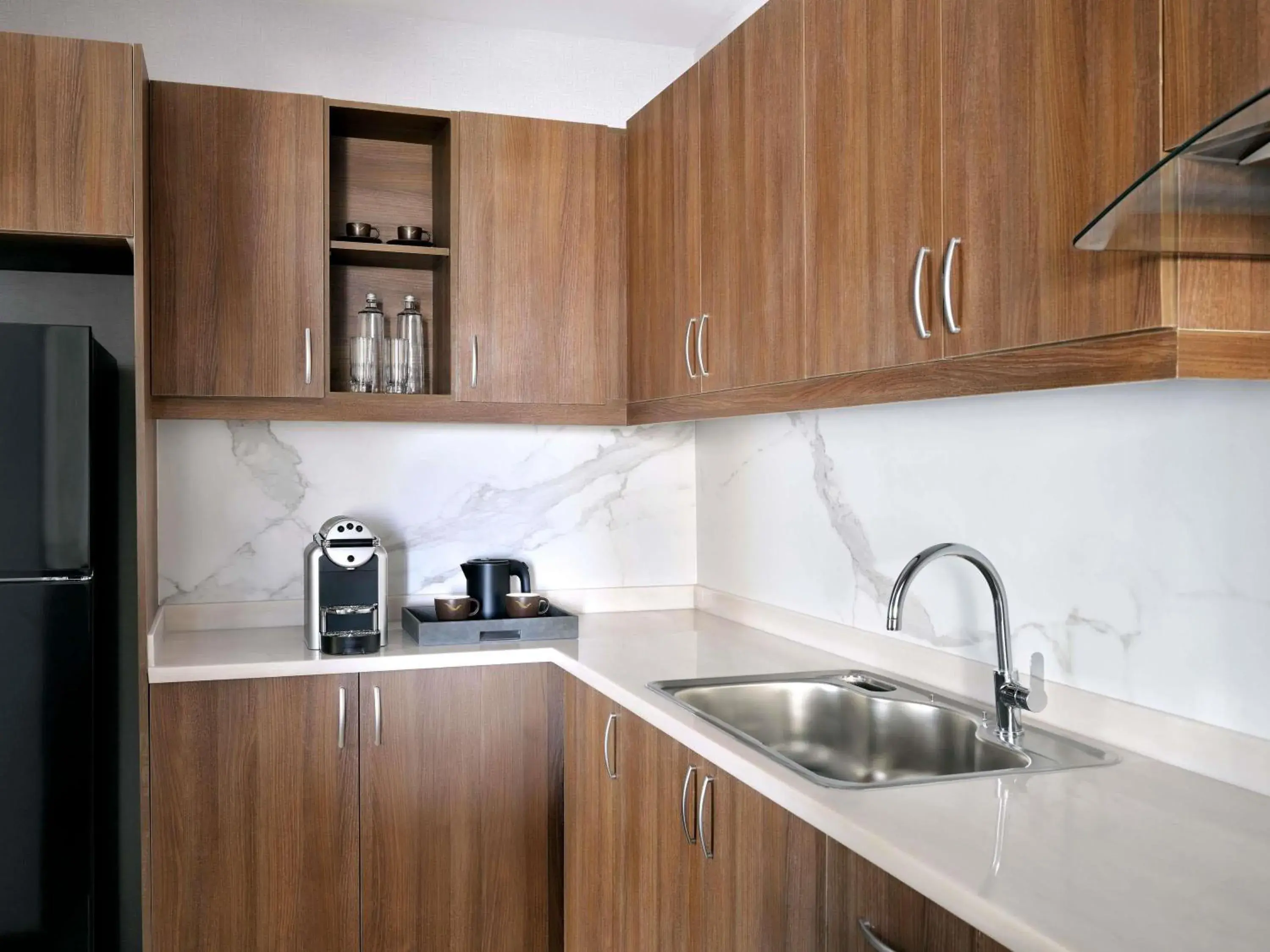 Junior Suite with Double Bed and Balcony - Kitchen in Mövenpick Hotel Waad Al Shamal Junior Suite with Double Bed and Balcony - Kitchen in Mövenpick Hotel Waad Al Shamal