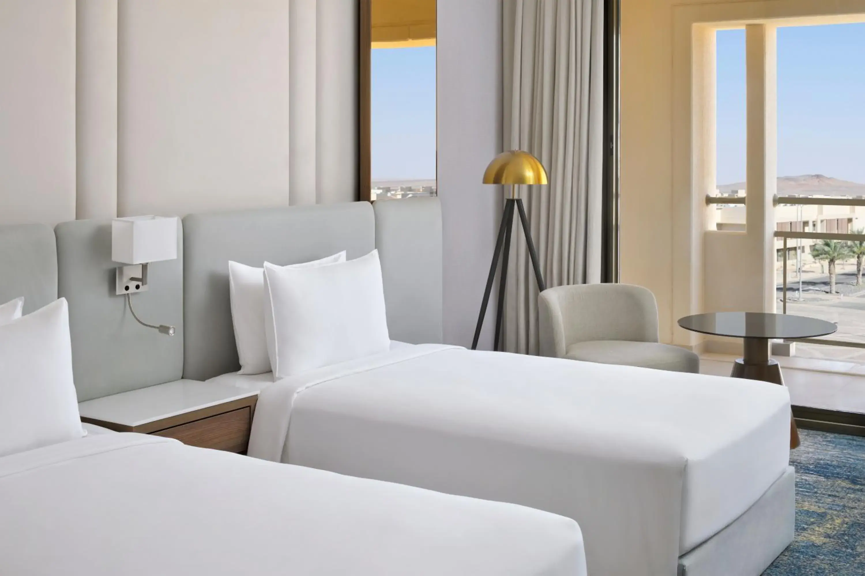 Superior Twin Room with Sofa Bed in Mövenpick Hotel Waad Al Shamal Superior Twin Room with Sofa Bed in Mövenpick Hotel Waad Al Shamal