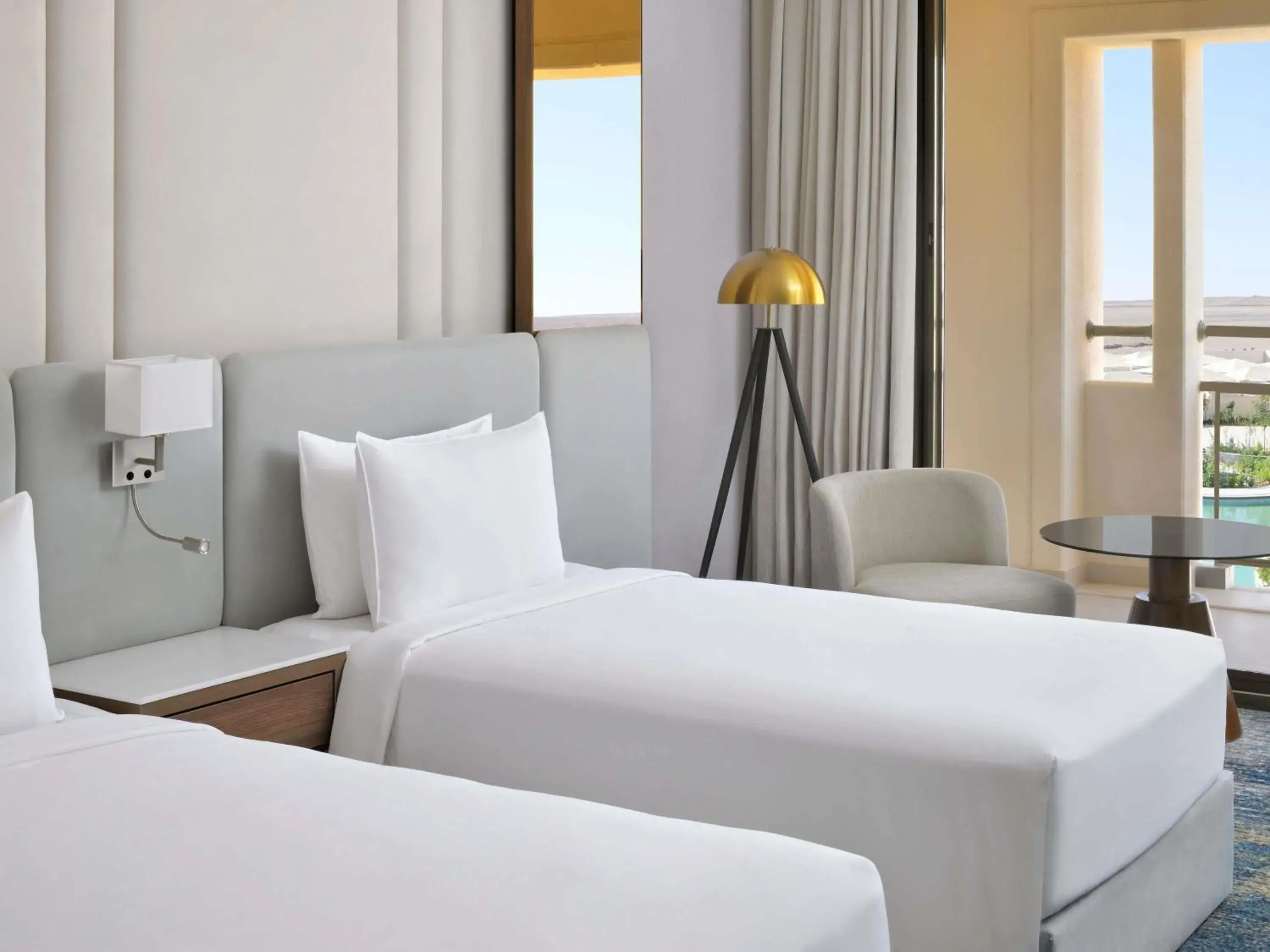 Superior Twin Room with Sofa Bed in Mövenpick Hotel Waad Al Shamal Superior Twin Room with Sofa Bed in Mövenpick Hotel Waad Al Shamal