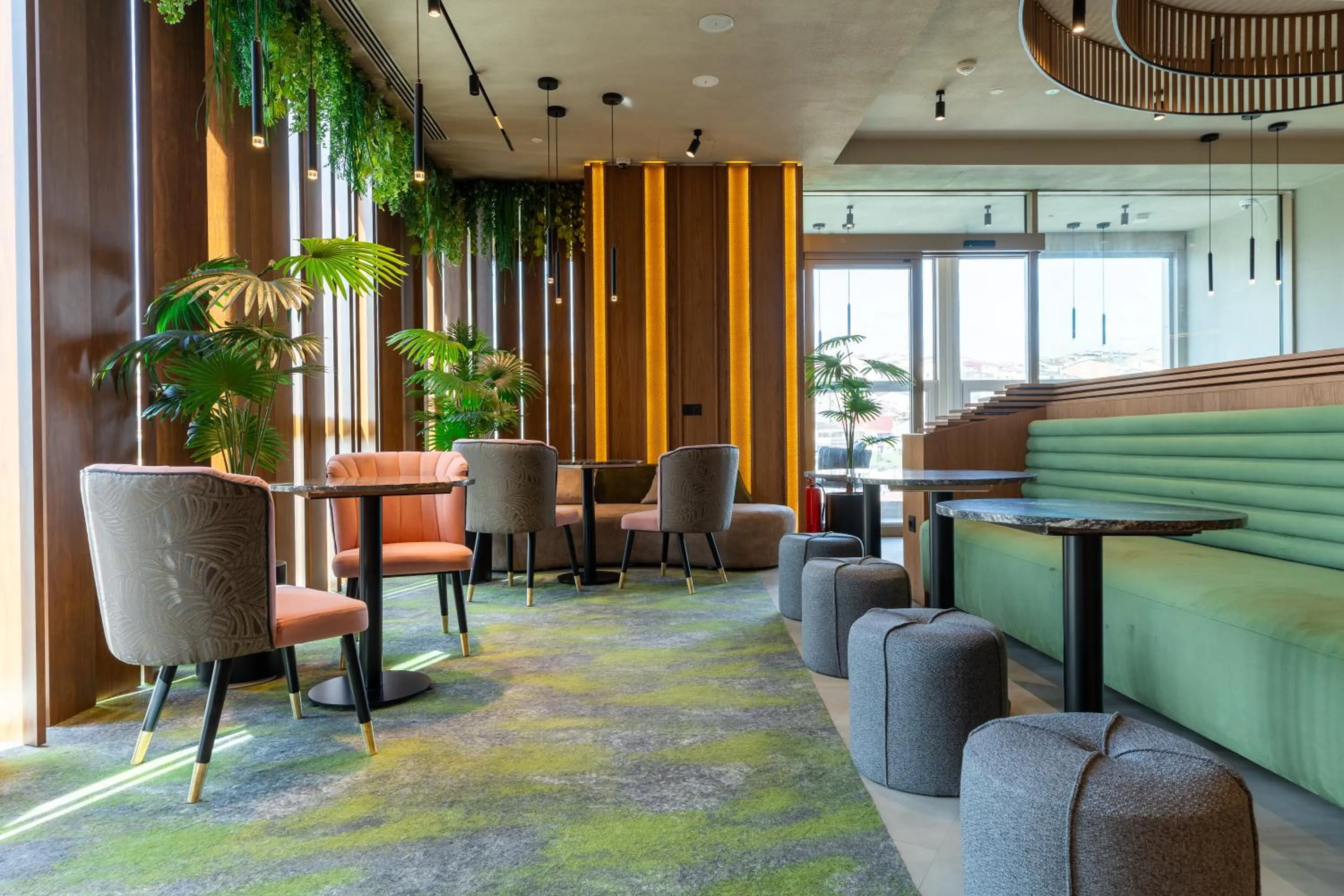 Lobby or reception in Novotel Istanbul Bomonti