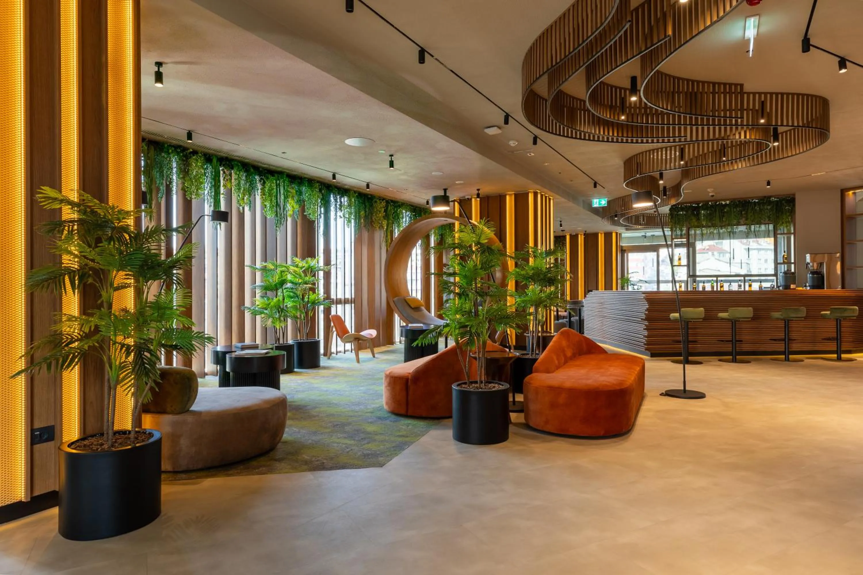 Lobby or reception in Novotel Istanbul Bomonti