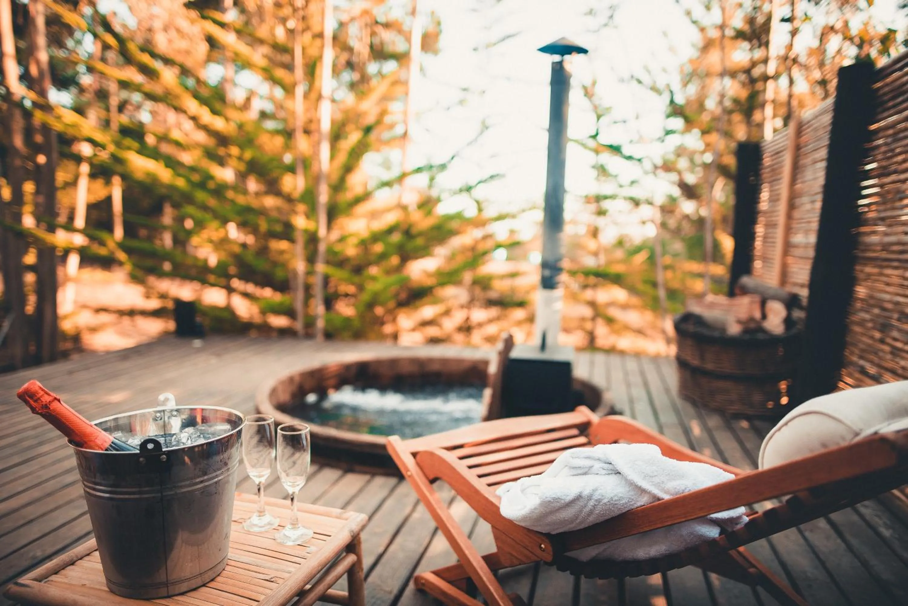 Sauna in Tripanko Lodge & Bungalows