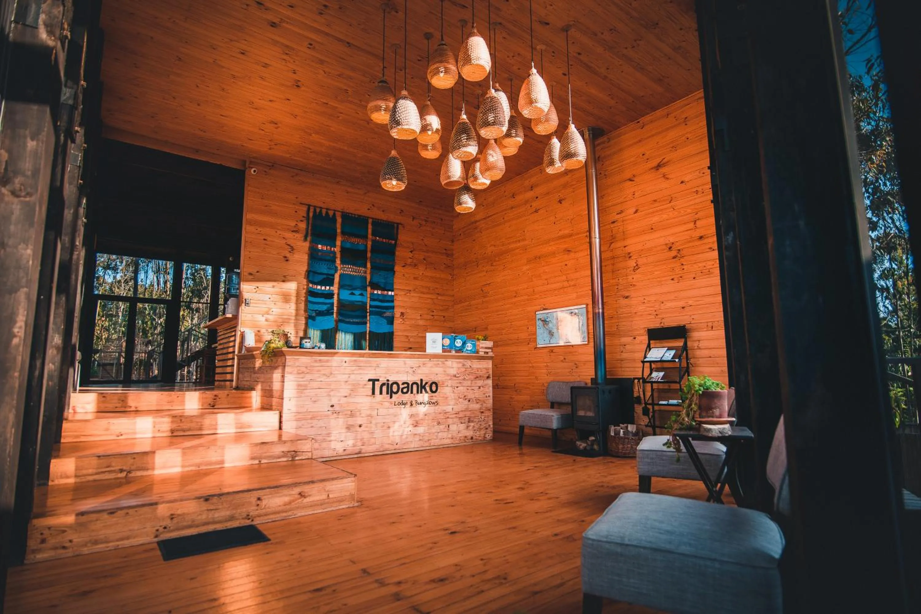 Lobby or reception in Tripanko Lodge & Bungalows