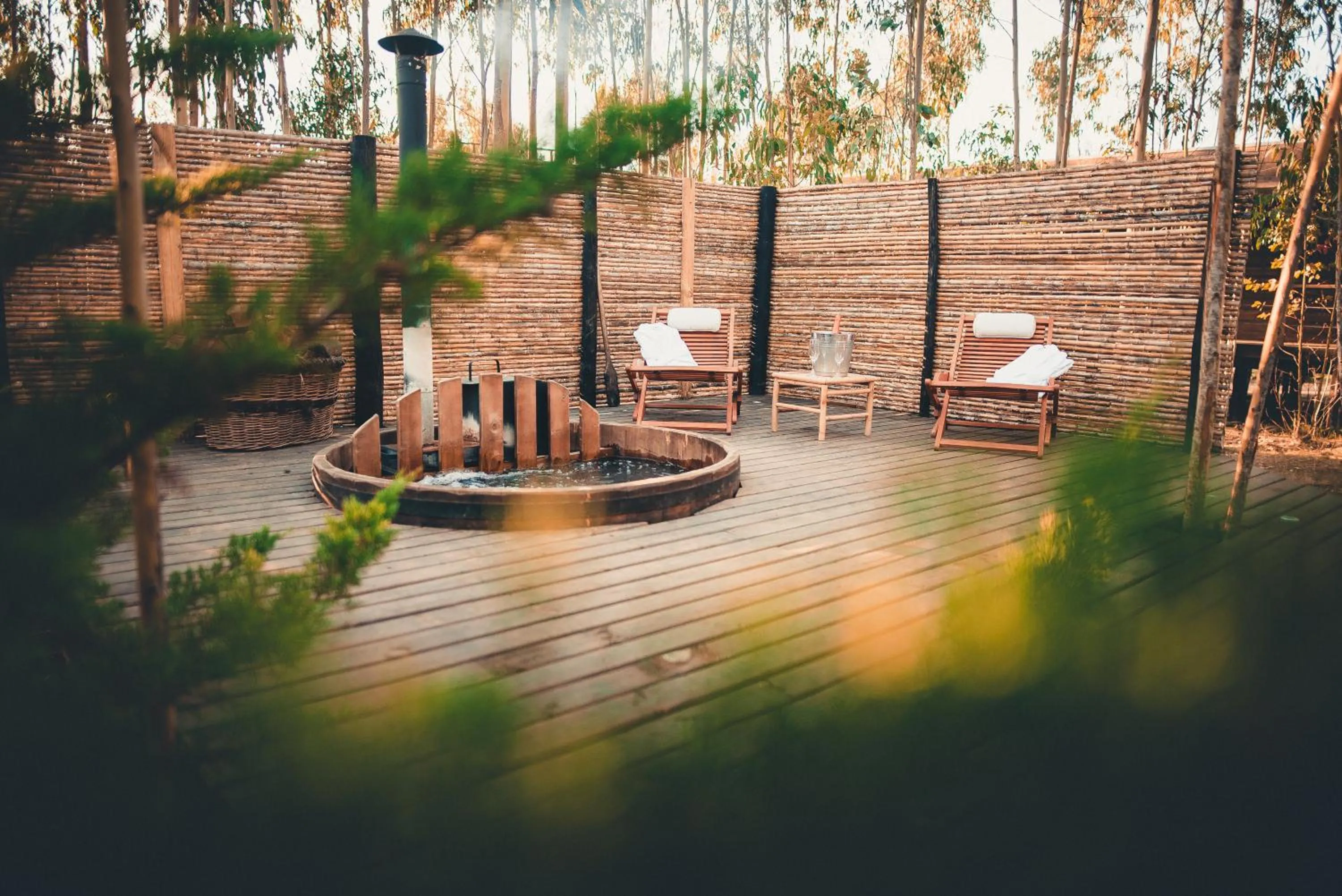 Sauna in Tripanko Lodge & Bungalows
