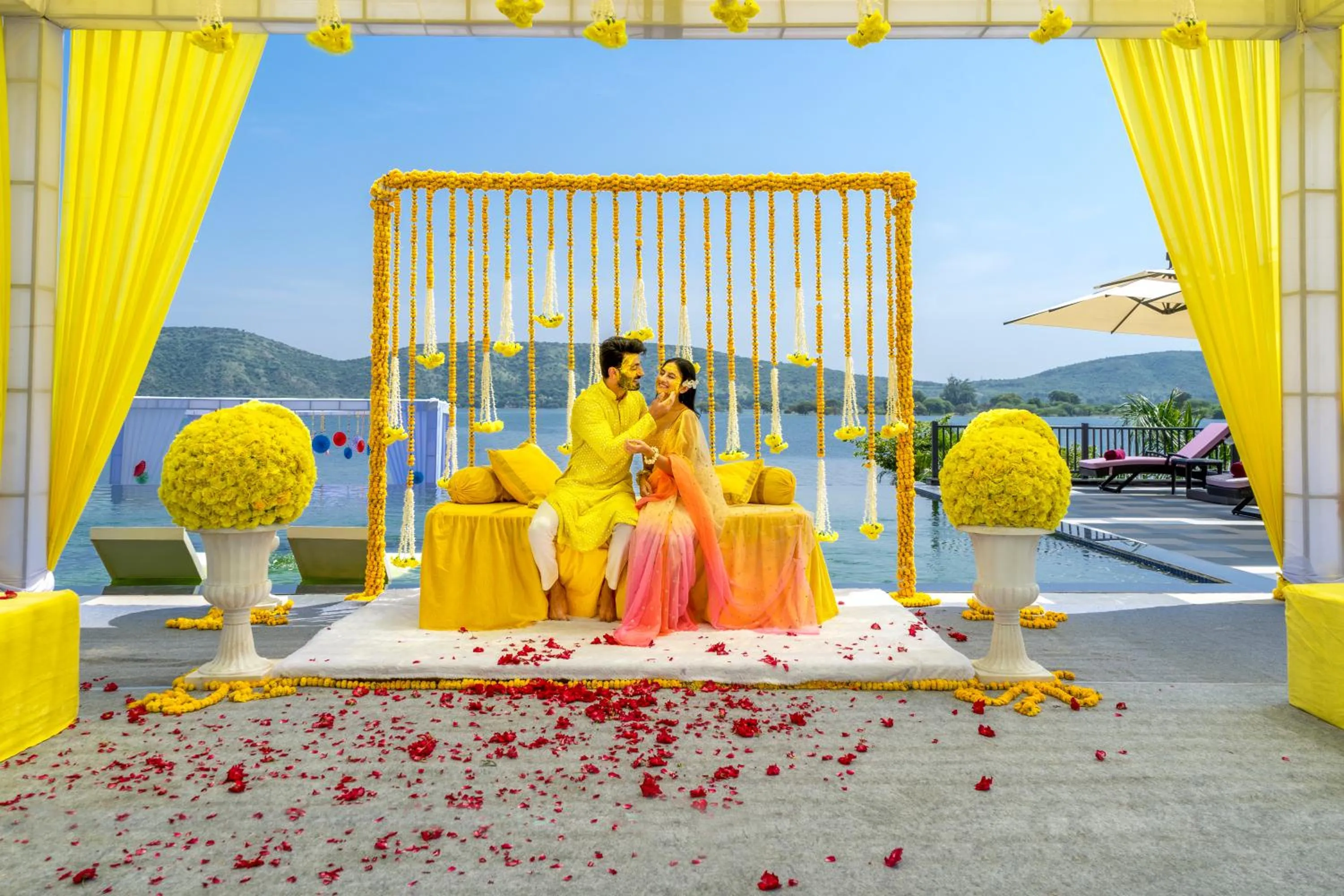 wedding in ZANA by the Ganges, Tapovan, Rishikesh
