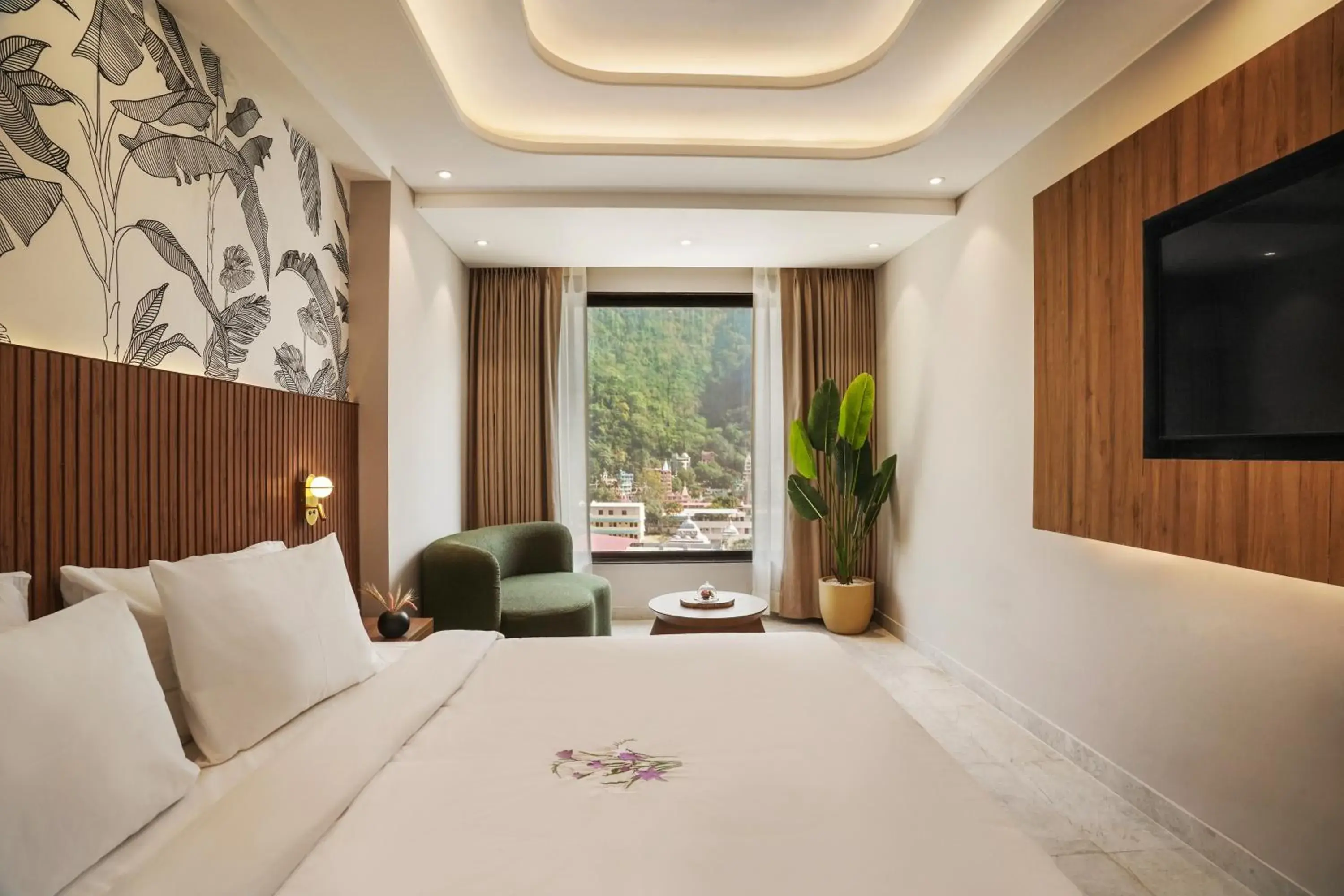 Ganga View Room in ZANA by the Ganges, Tapovan, Rishikesh Ganga View Room in ZANA by the Ganges, Tapovan, Rishikesh