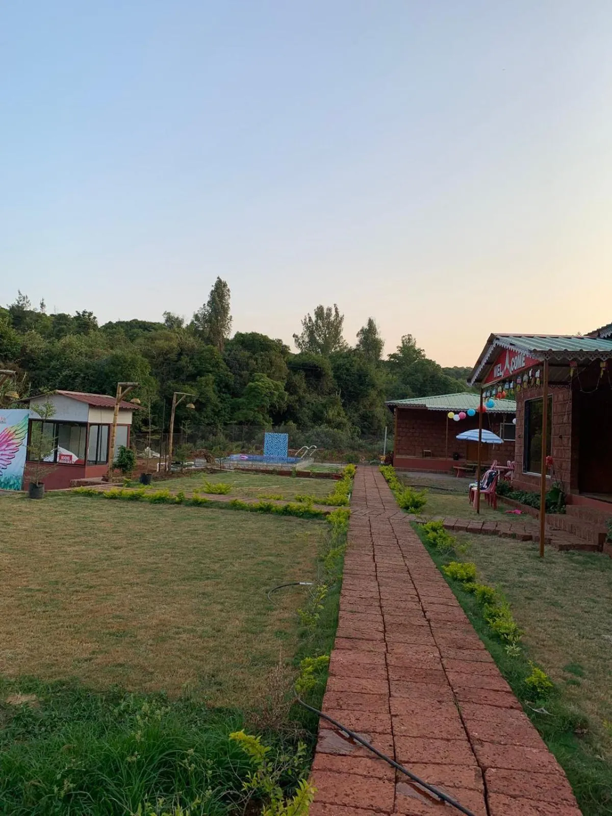 Property building in Green Heaven River Side Resort and Villa