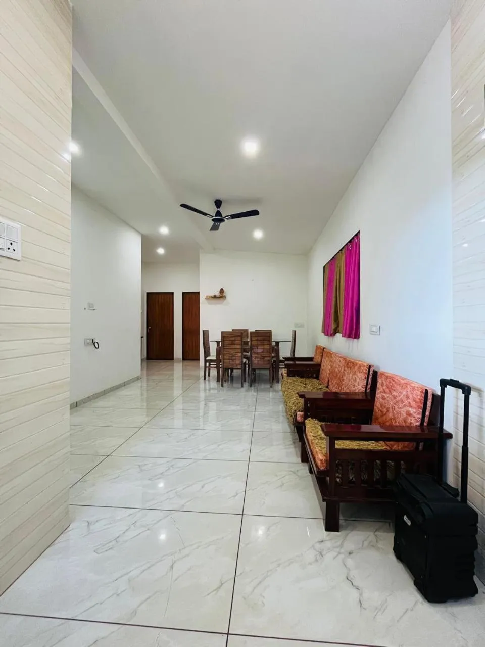 Living room in Green Heaven River Side Resort and Villa