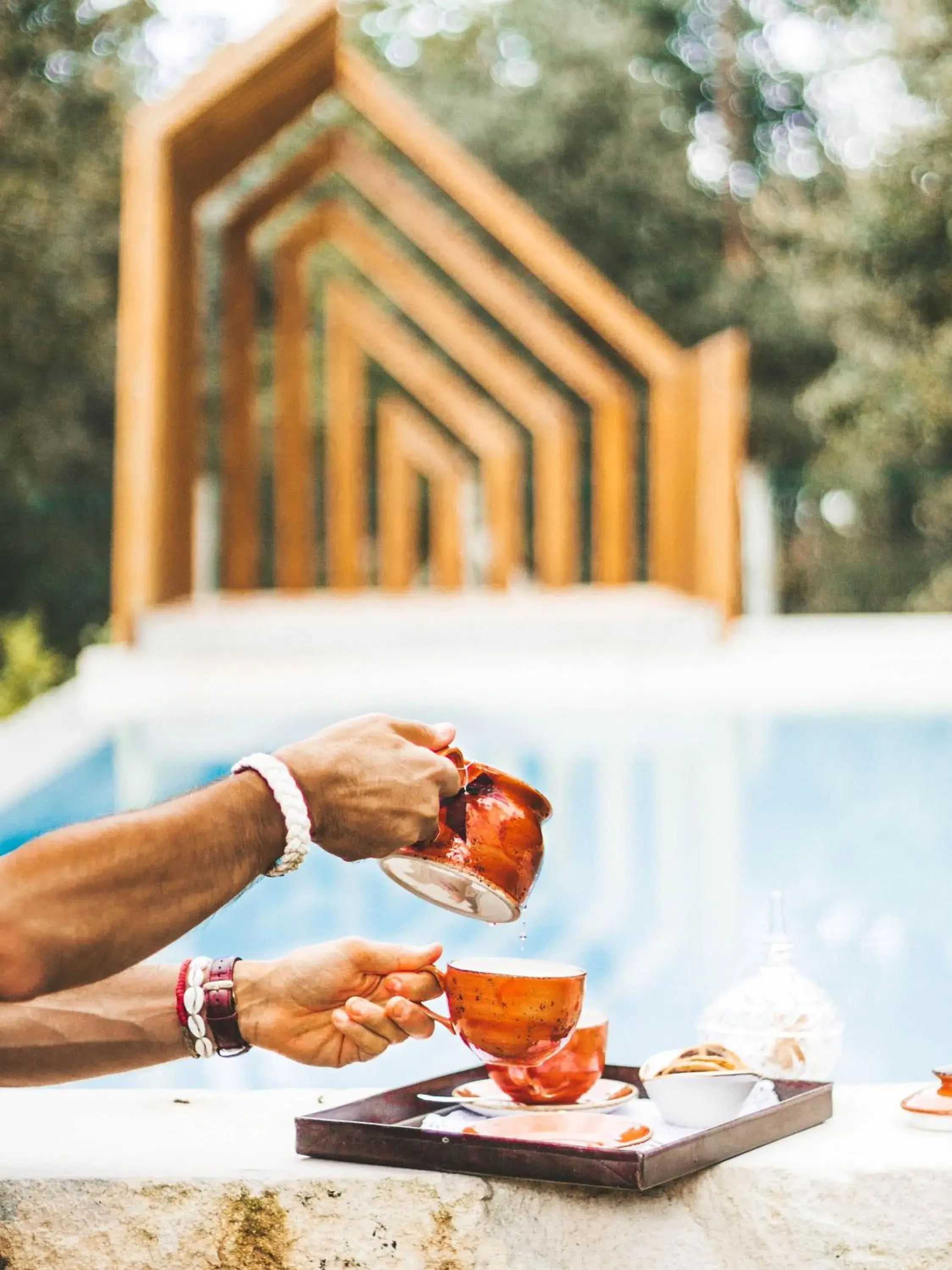Swimming pool in Luz Charming Houses Swimming pool in Luz Charming Houses