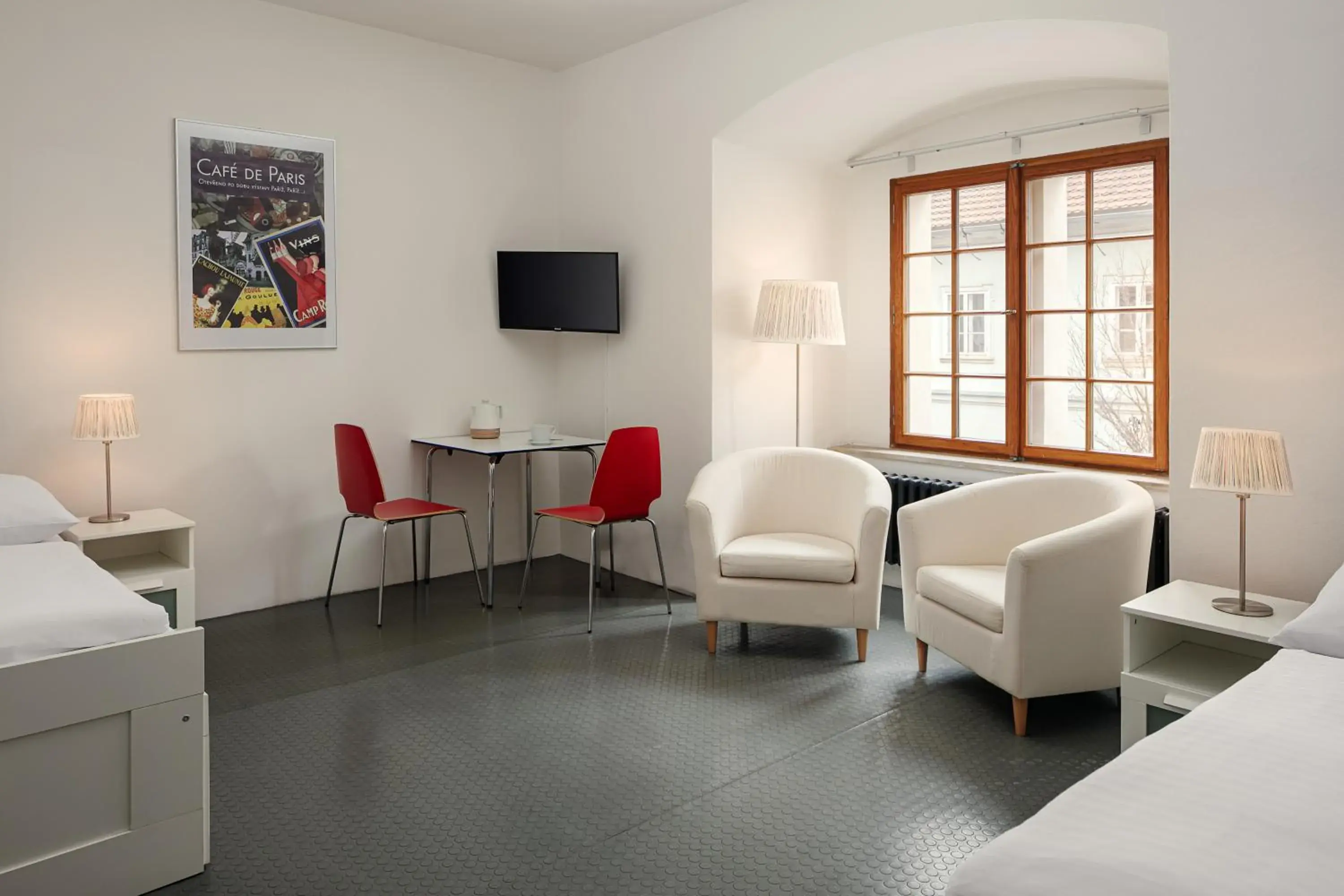 Twin Room - Disability Access in Zámecký Hotel Litomyšl Twin Room - Disability Access in Zámecký Hotel Litomyšl