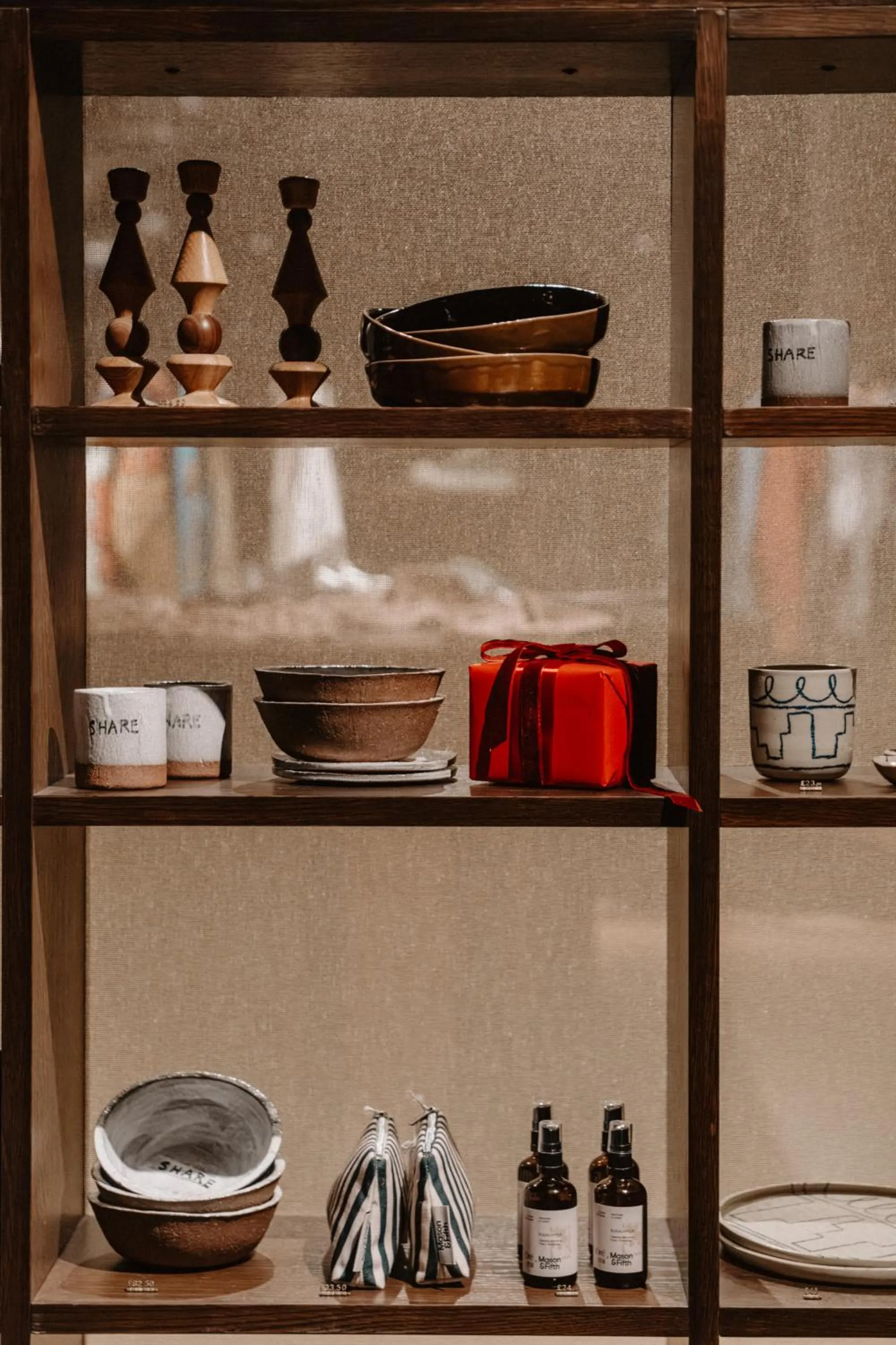 On-site shops in Mason & Fifth, Westbourne Park