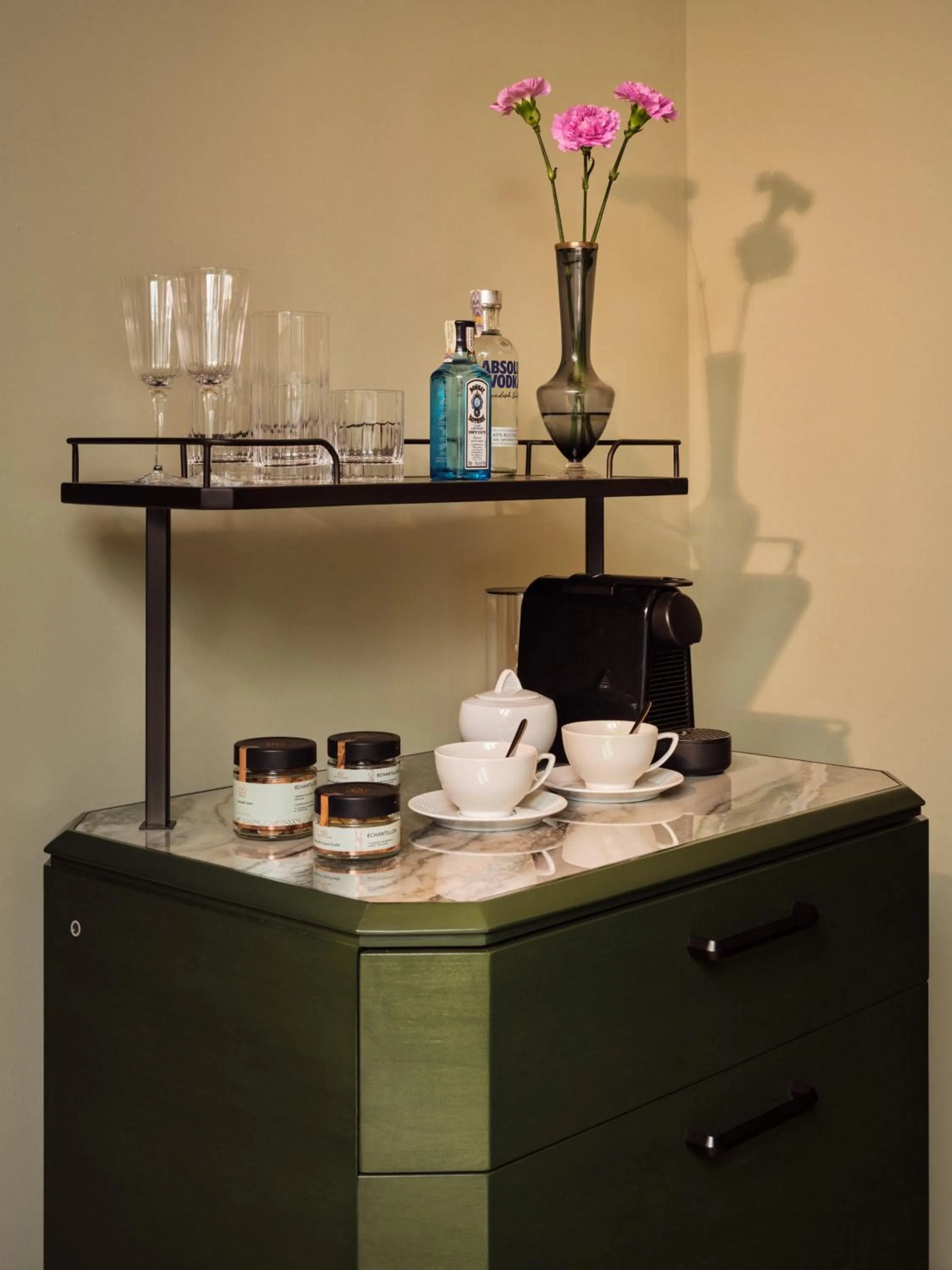 minibar in Sir Prague, part of Sircle Collection
