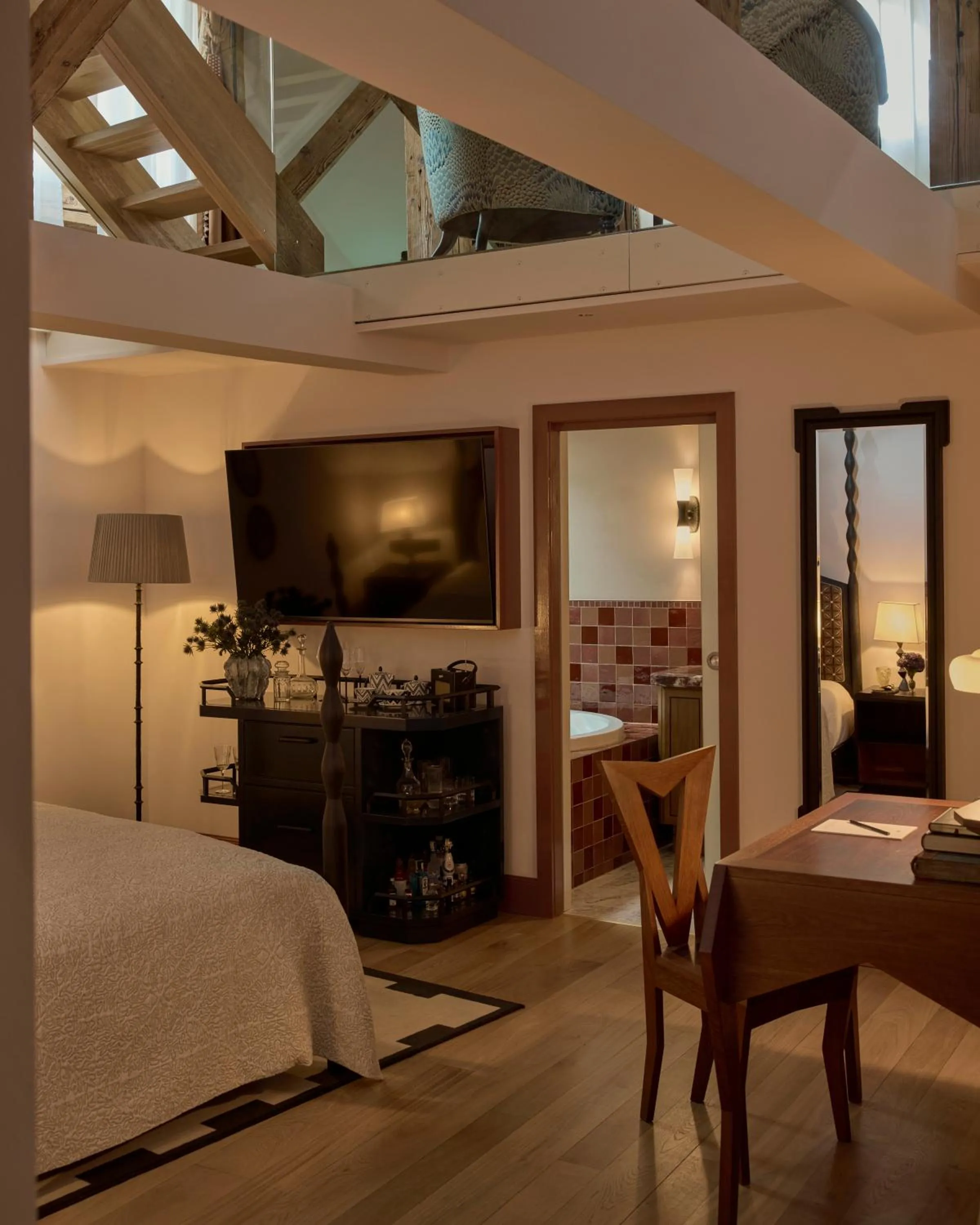 Bedroom, Bed in Sir Prague, part of Sircle Collection