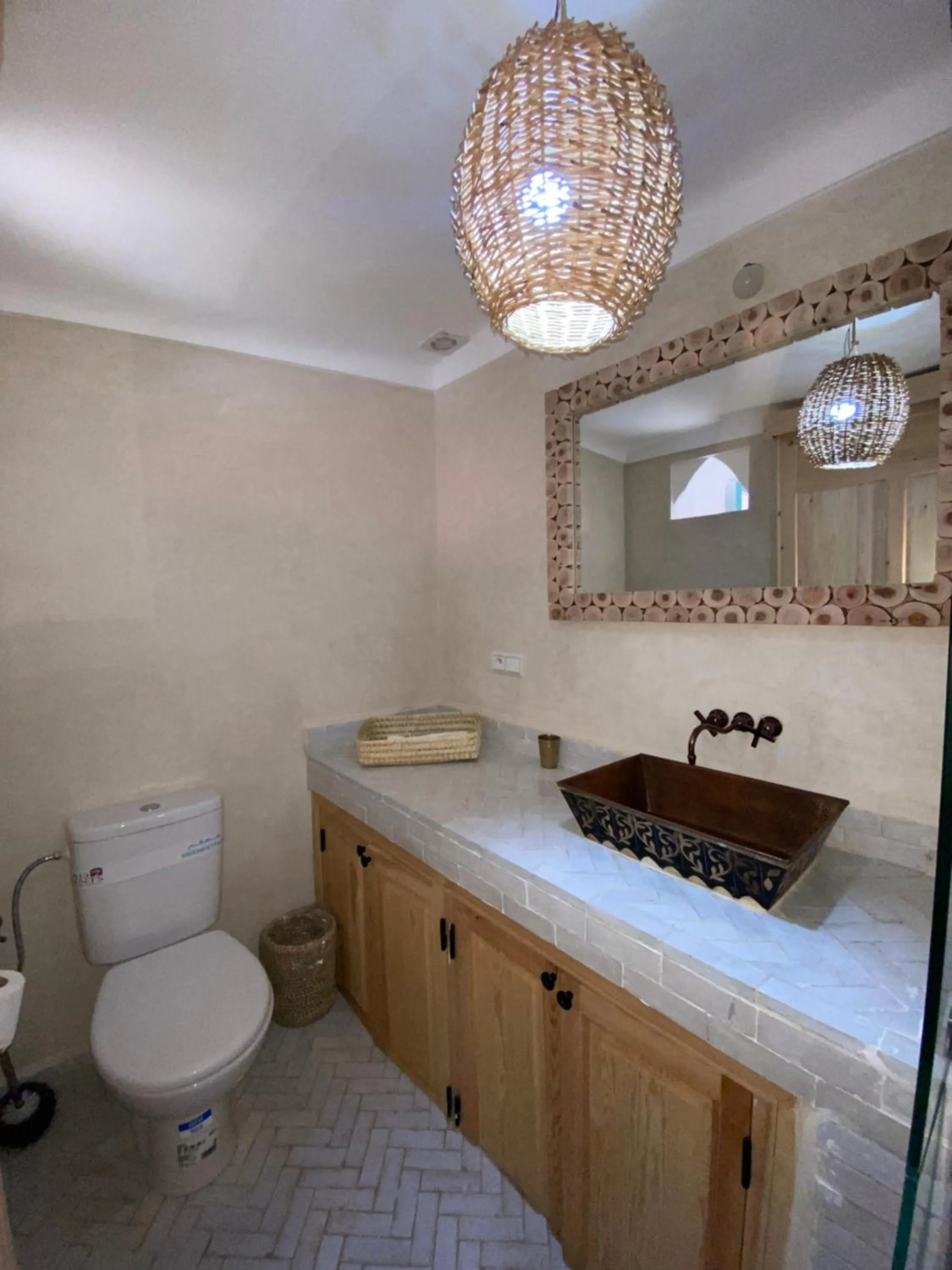 Shower in Riad Dar Khalti Privatisation