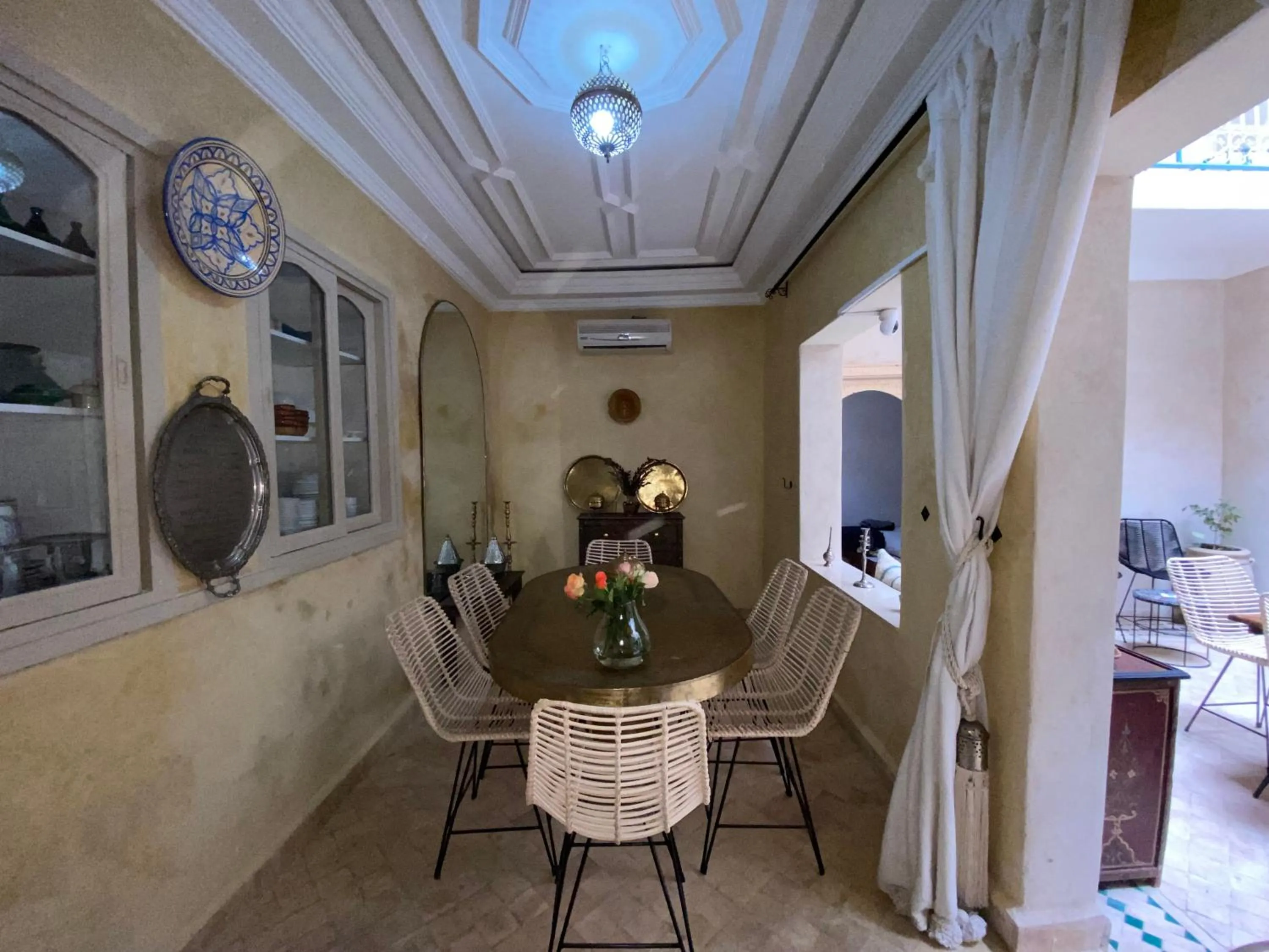 Living room in Riad Dar Khalti Privatisation