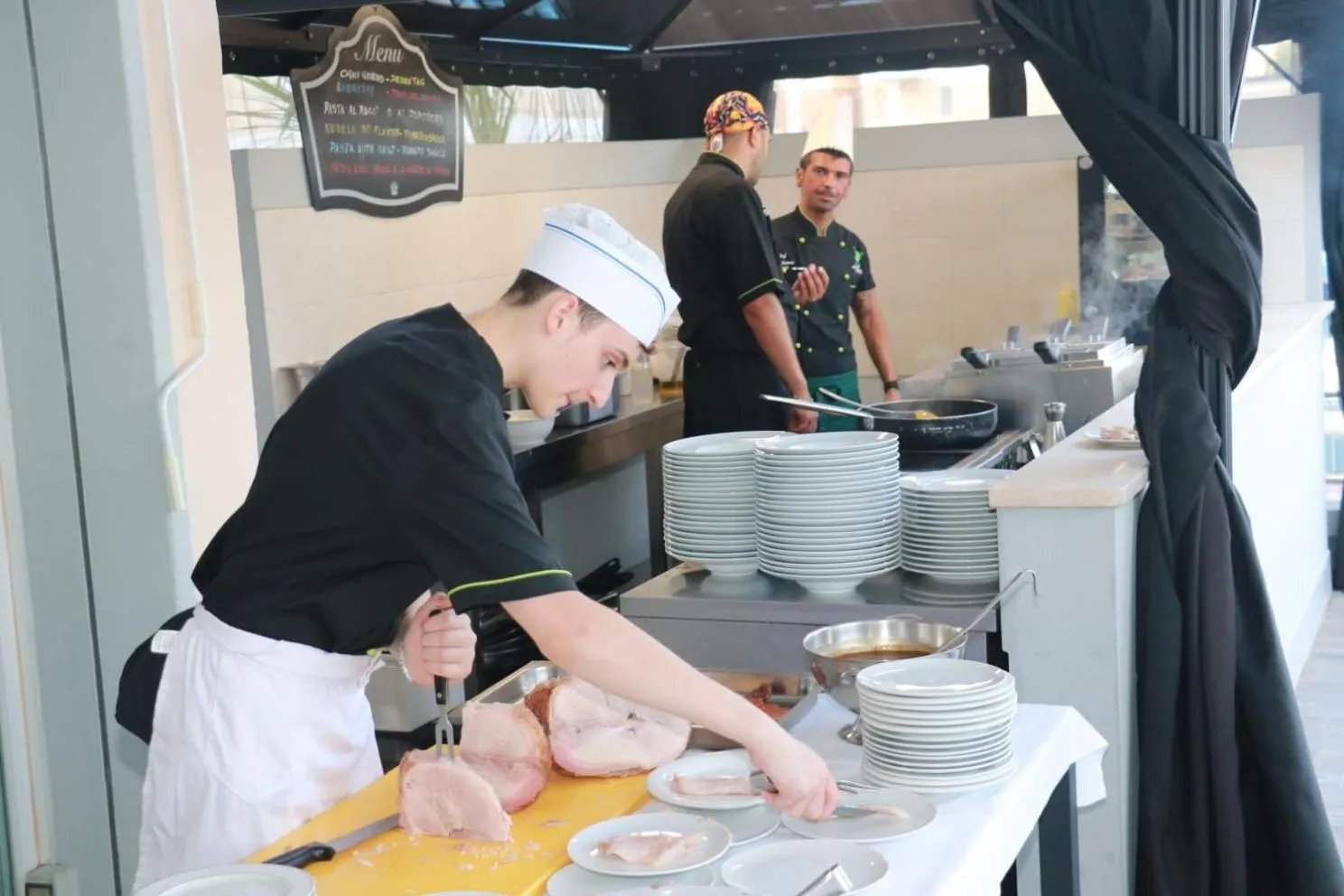 Food and drinks in Hotel La Bussola