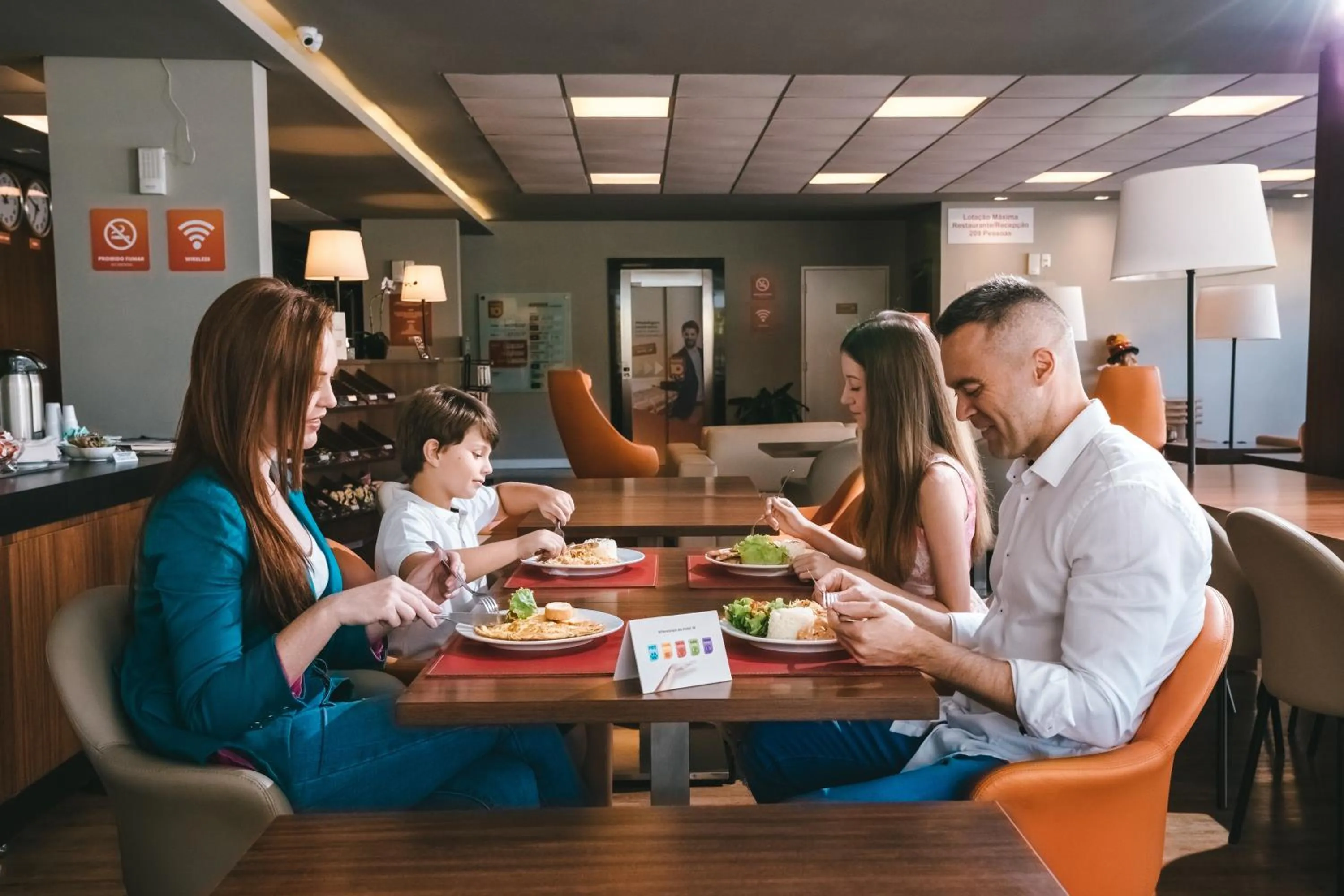 Family in Hotel 10 Blumenau