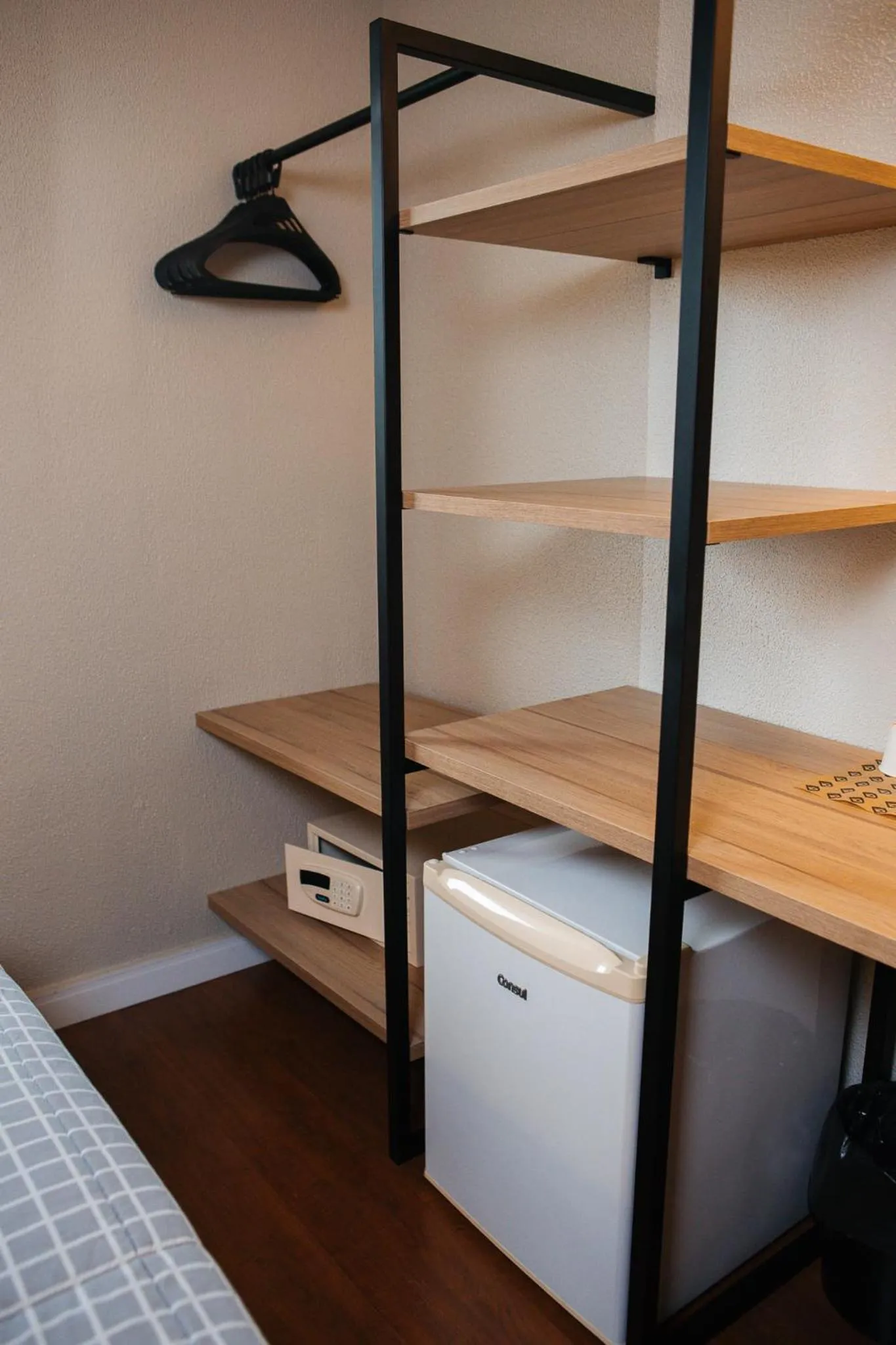 Bed in Hotel 10 Blumenau