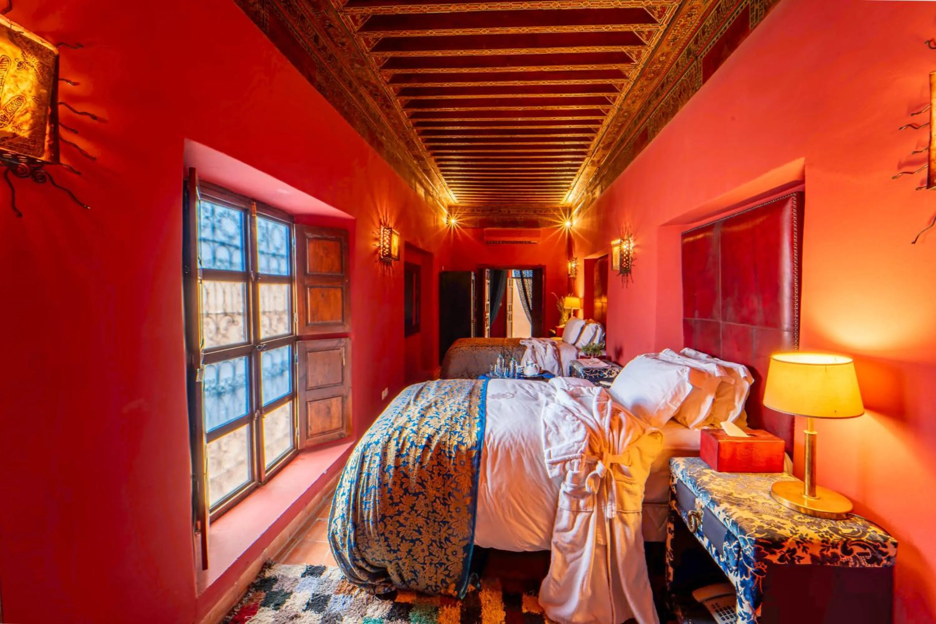Twin Room with Private Bathroom in Kssour Agafay Jemaa El Fna