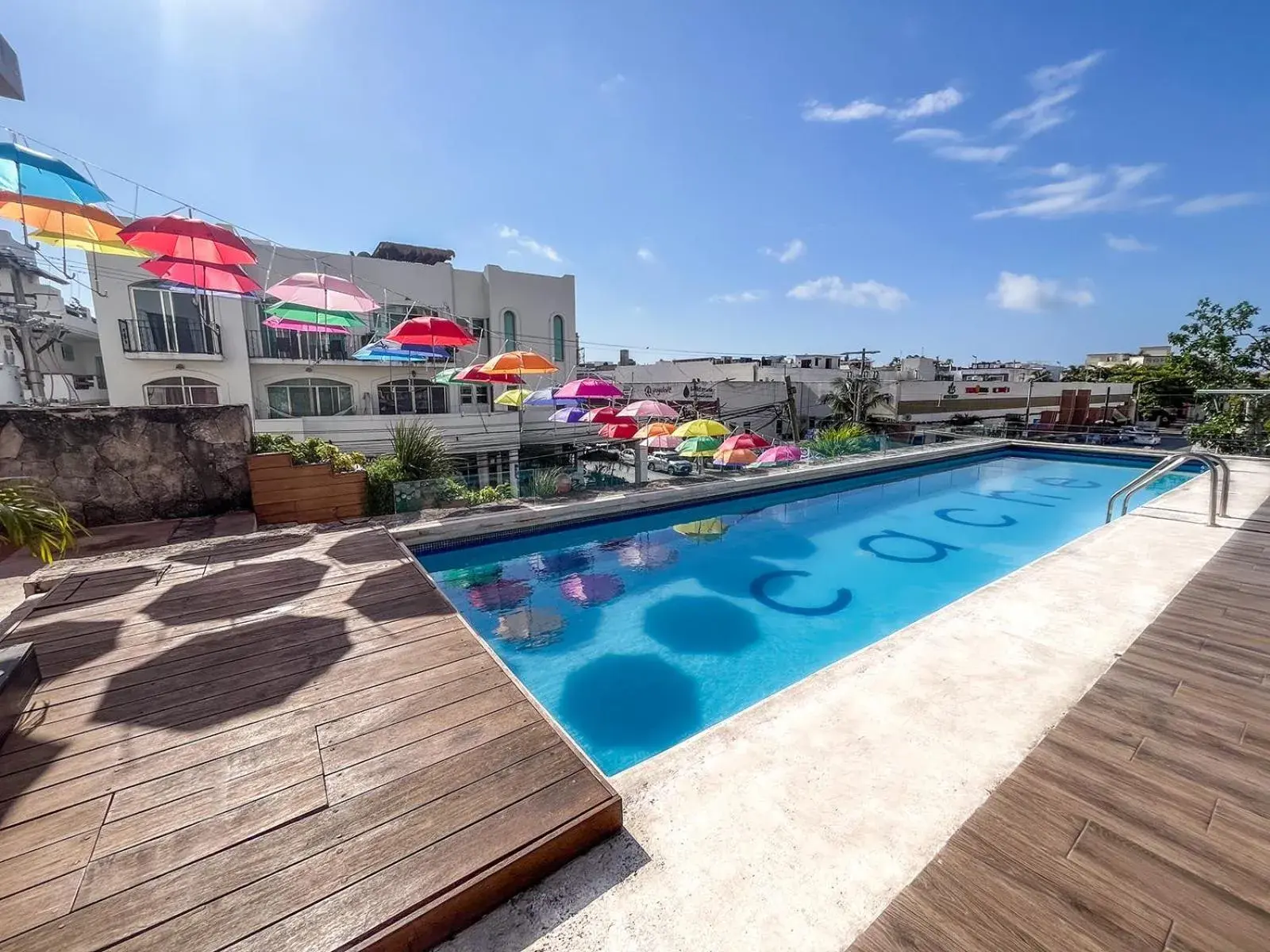 Swimming pool in Cache Hotel Boutique - Adults Only Swimming pool in Cache Hotel Boutique - Adults Only